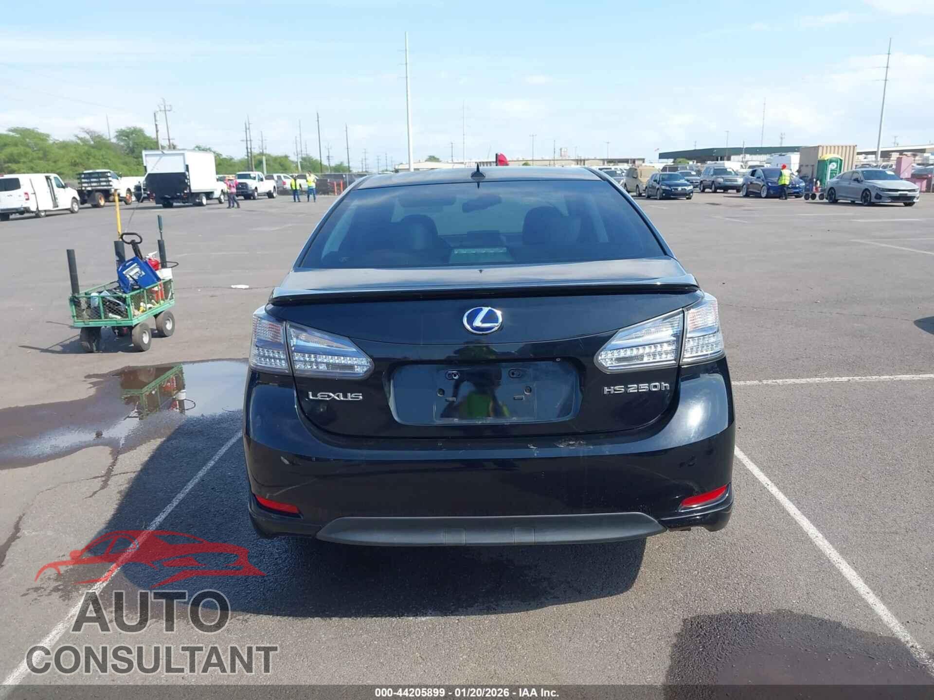 LEXUS HS 250H 2010 - JTHBB1BA8A2001674