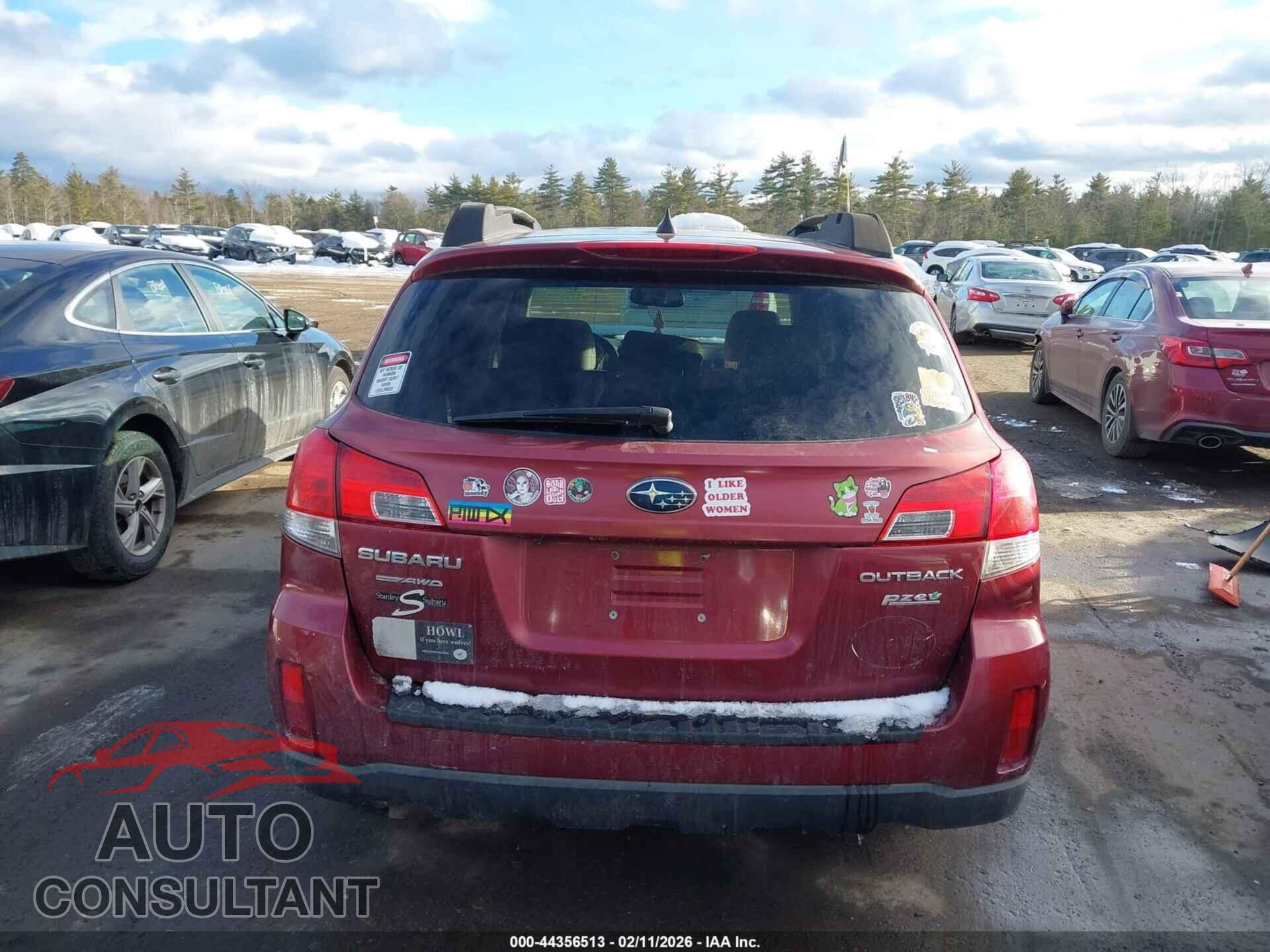 SUBARU OUTBACK 2014 - 4S4BRBLC4E3239214