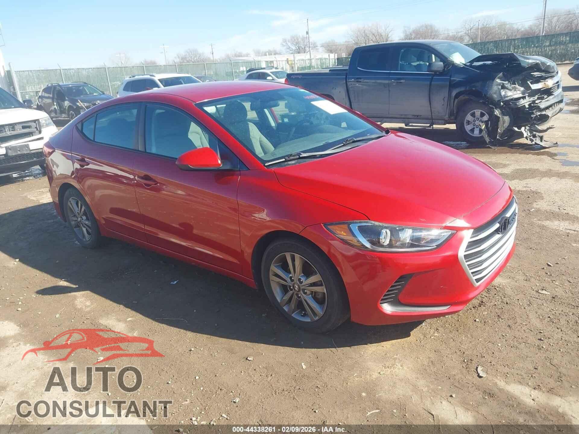 HYUNDAI ELANTRA 2017 - 5NPD84LF0HH004176