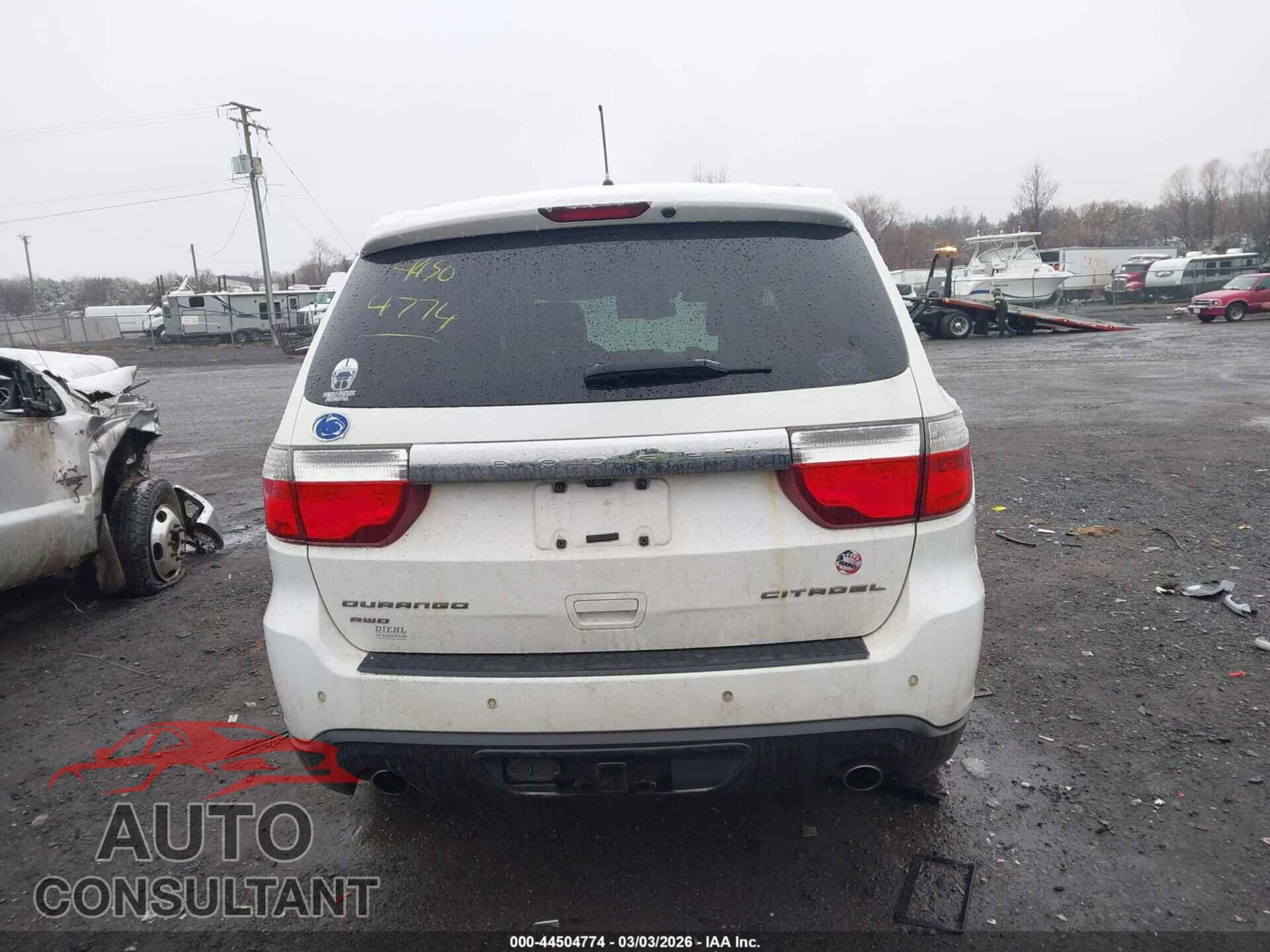 DODGE DURANGO 2013 - 1C4SDJET2DC512482