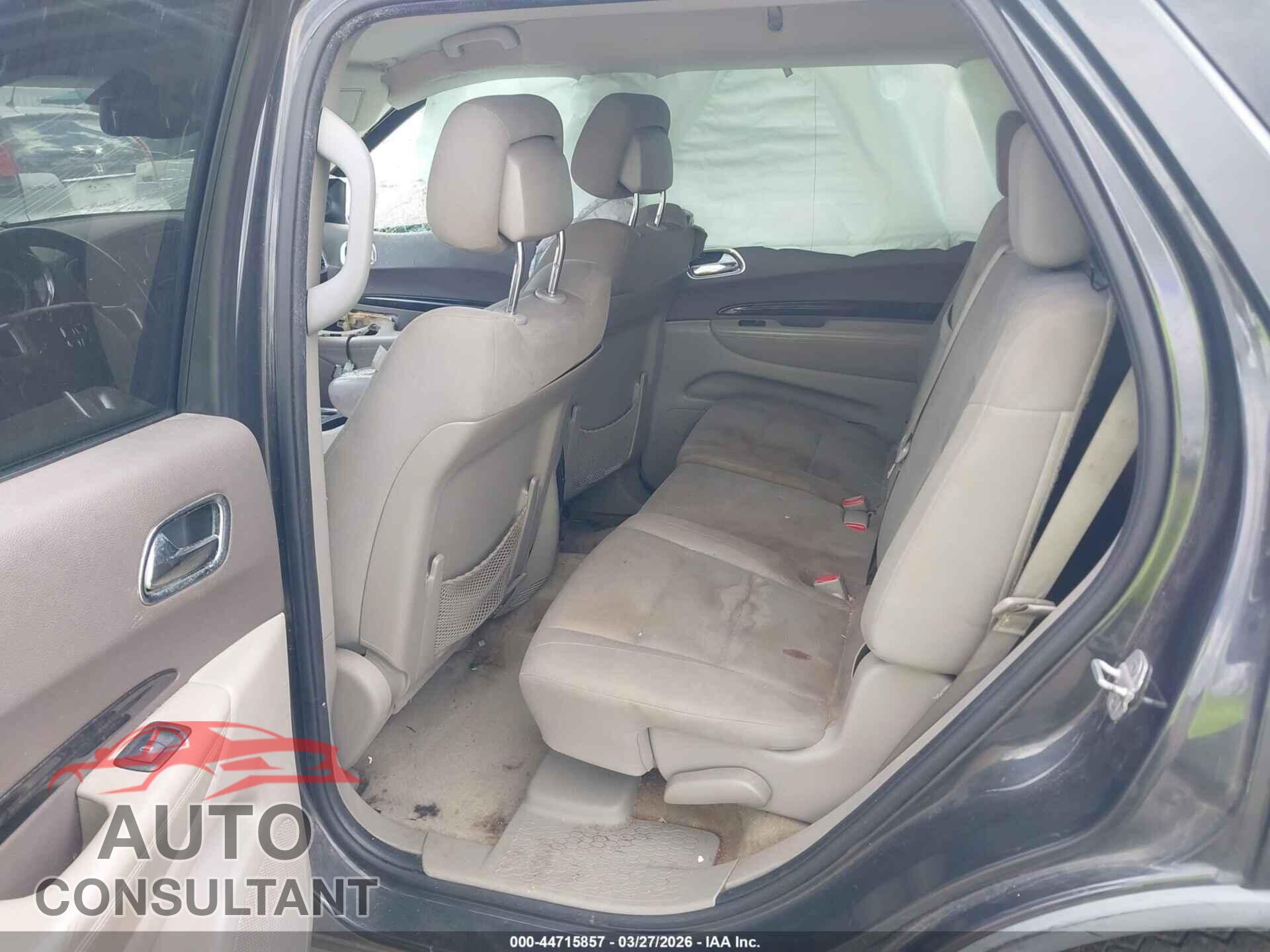 DODGE DURANGO 2011 - 1D4RD4GG7BC732202