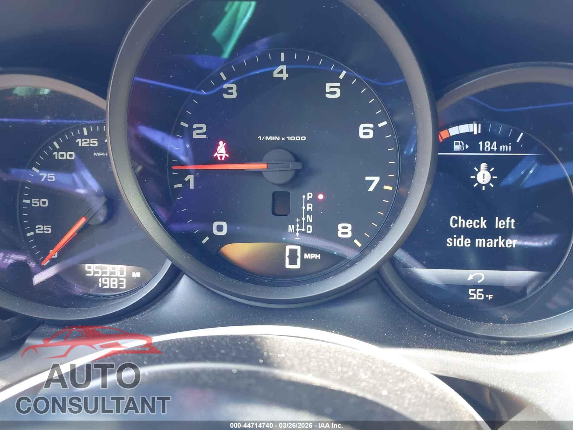 PORSCHE MACAN 2017 - WP1AA2A5XHLB04852