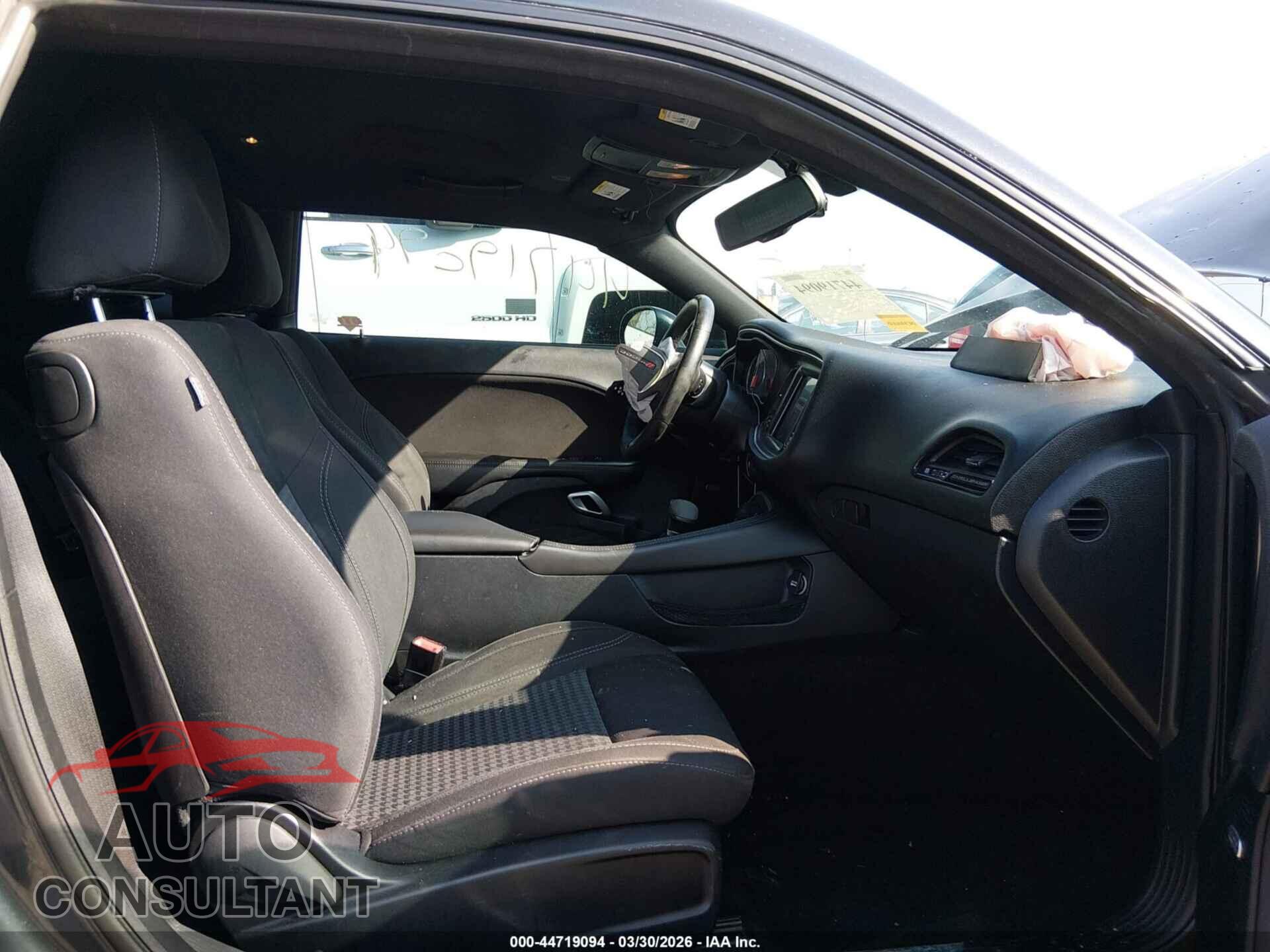 DODGE CHALLENGER 2017 - 2C3CDZAG6HH544662