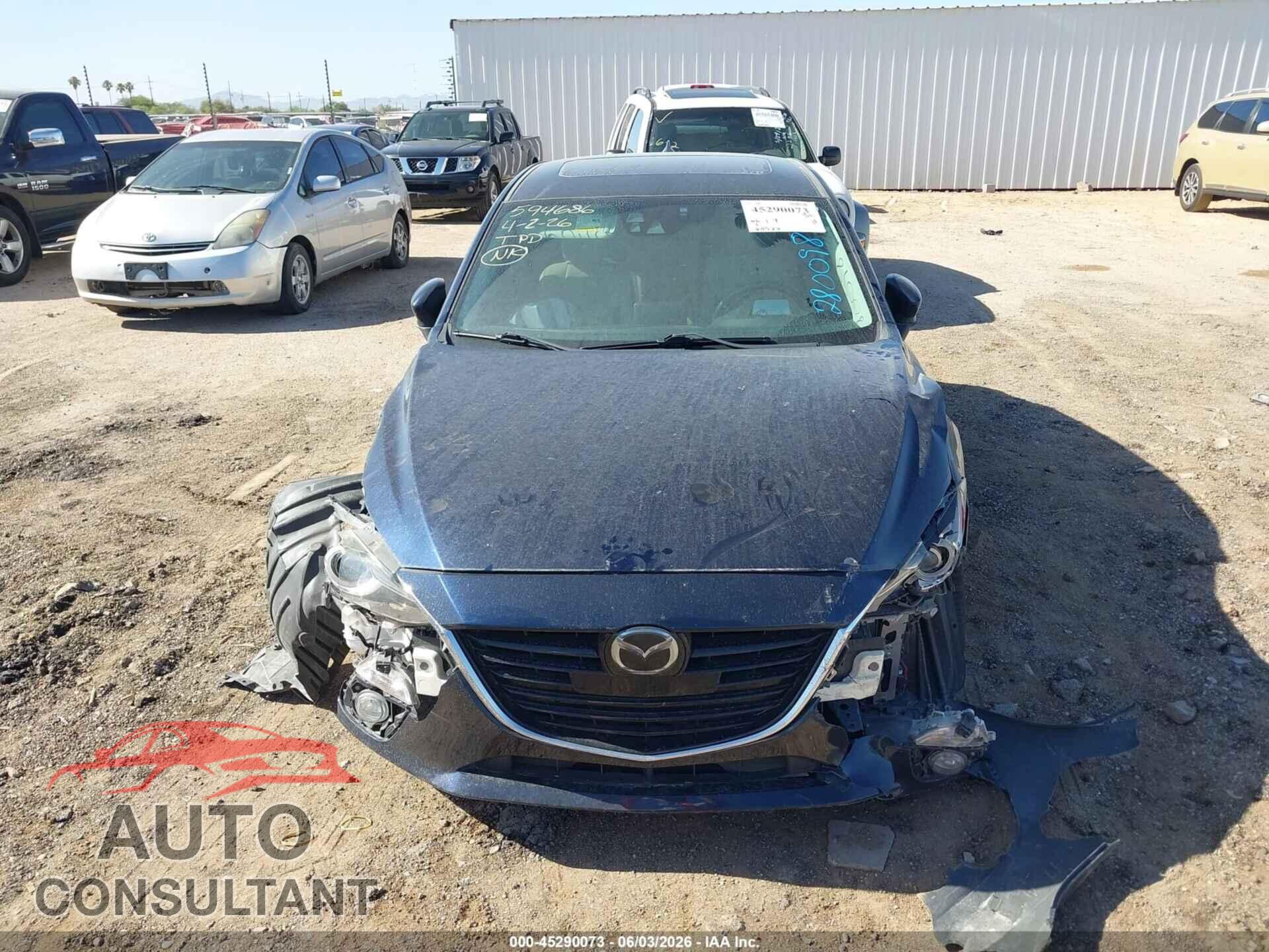 MAZDA MAZDA3 2016 - JM1BM1N31G1280098