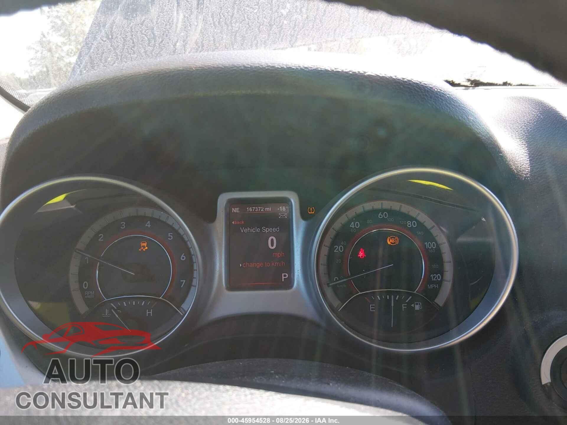 DODGE JOURNEY 2013 - 3C4PDCDG9DT591675