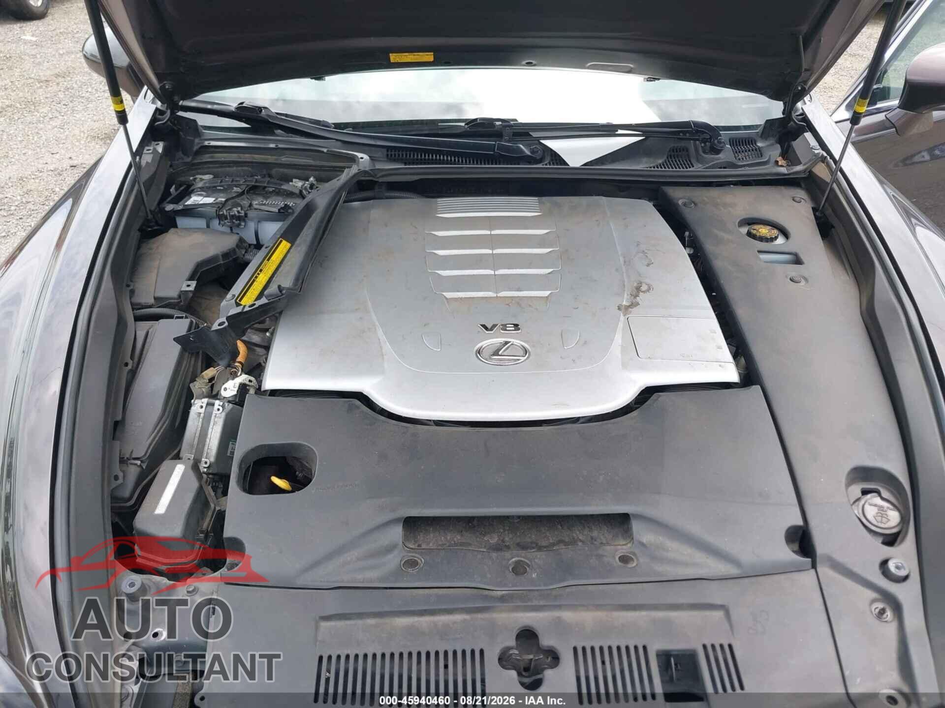 LEXUS LS 460 2013 - JTHBL5EF9D5117514