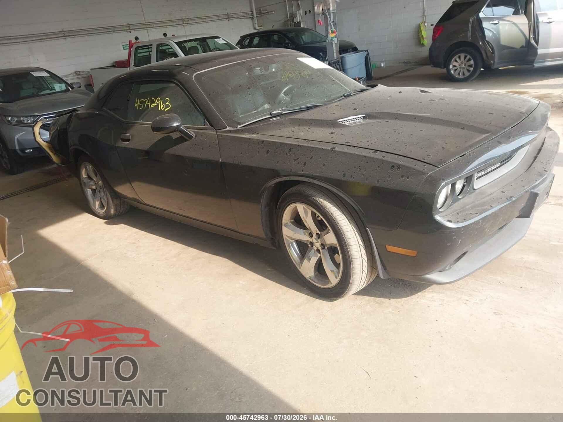 DODGE CHALLENGER 2012 - 2C3CDYAG4CH258070