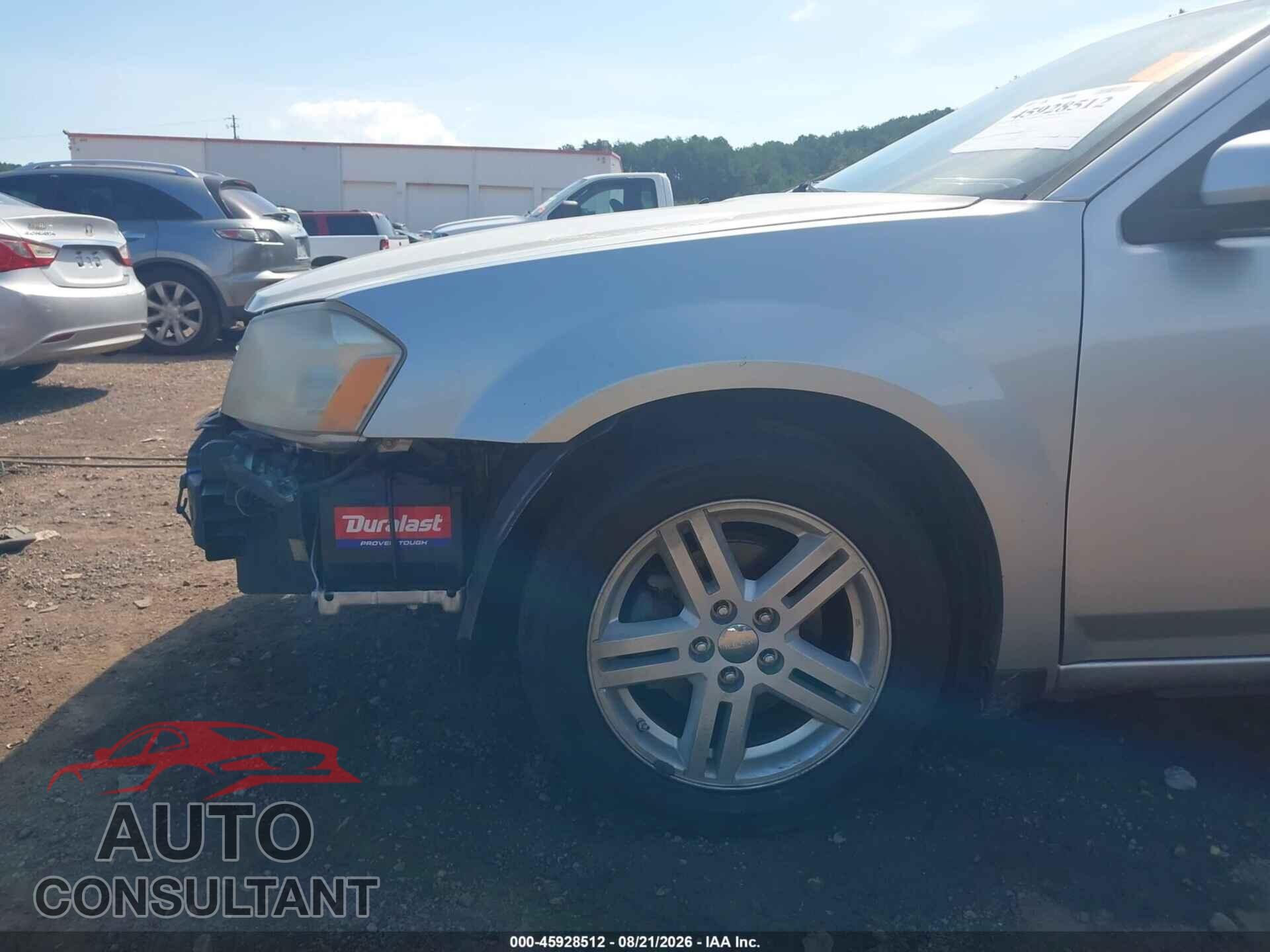 DODGE AVENGER 2012 - 1C3CDZCBXCN258623