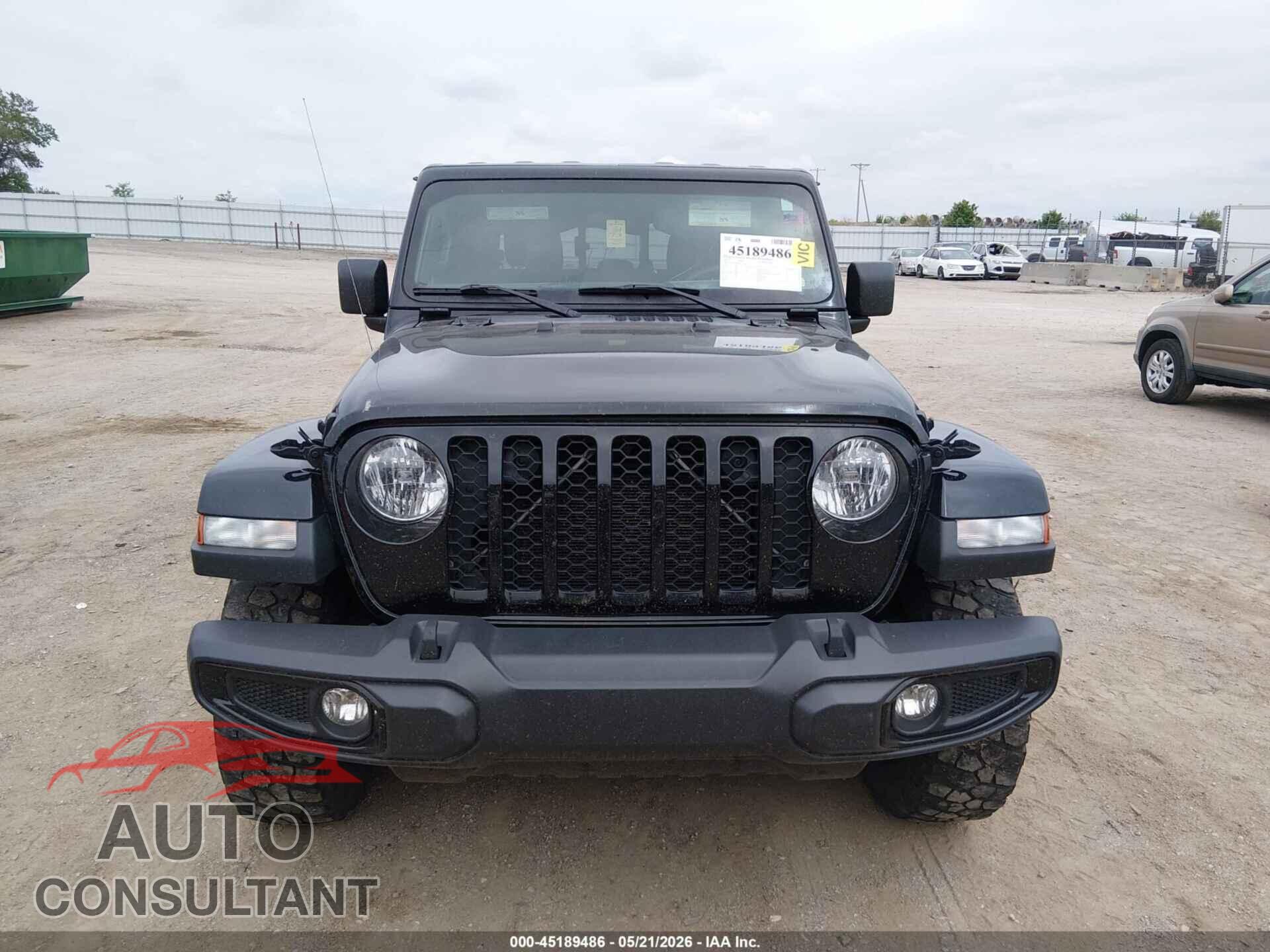 JEEP GLADIATOR 2021 - 1C6HJTAG4ML519514