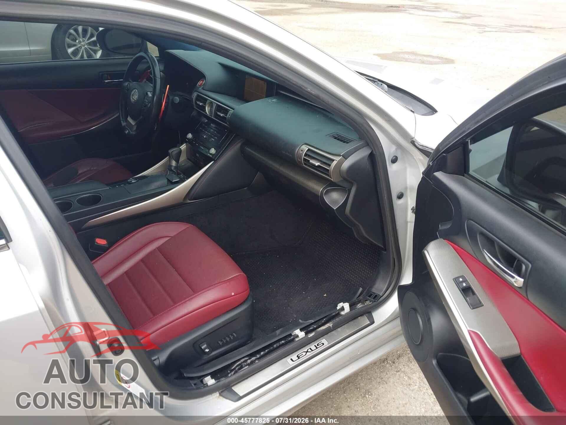LEXUS IS 350 2014 - JTHBE1D24E5013404