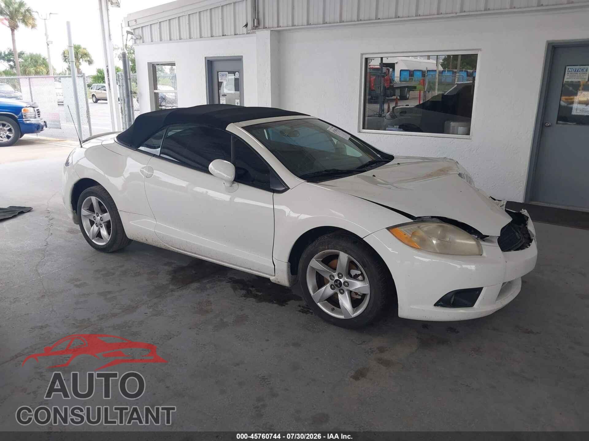 MITSUBISHI ECLIPSE SPYDER 2009 - 4A3AL25F19E025698