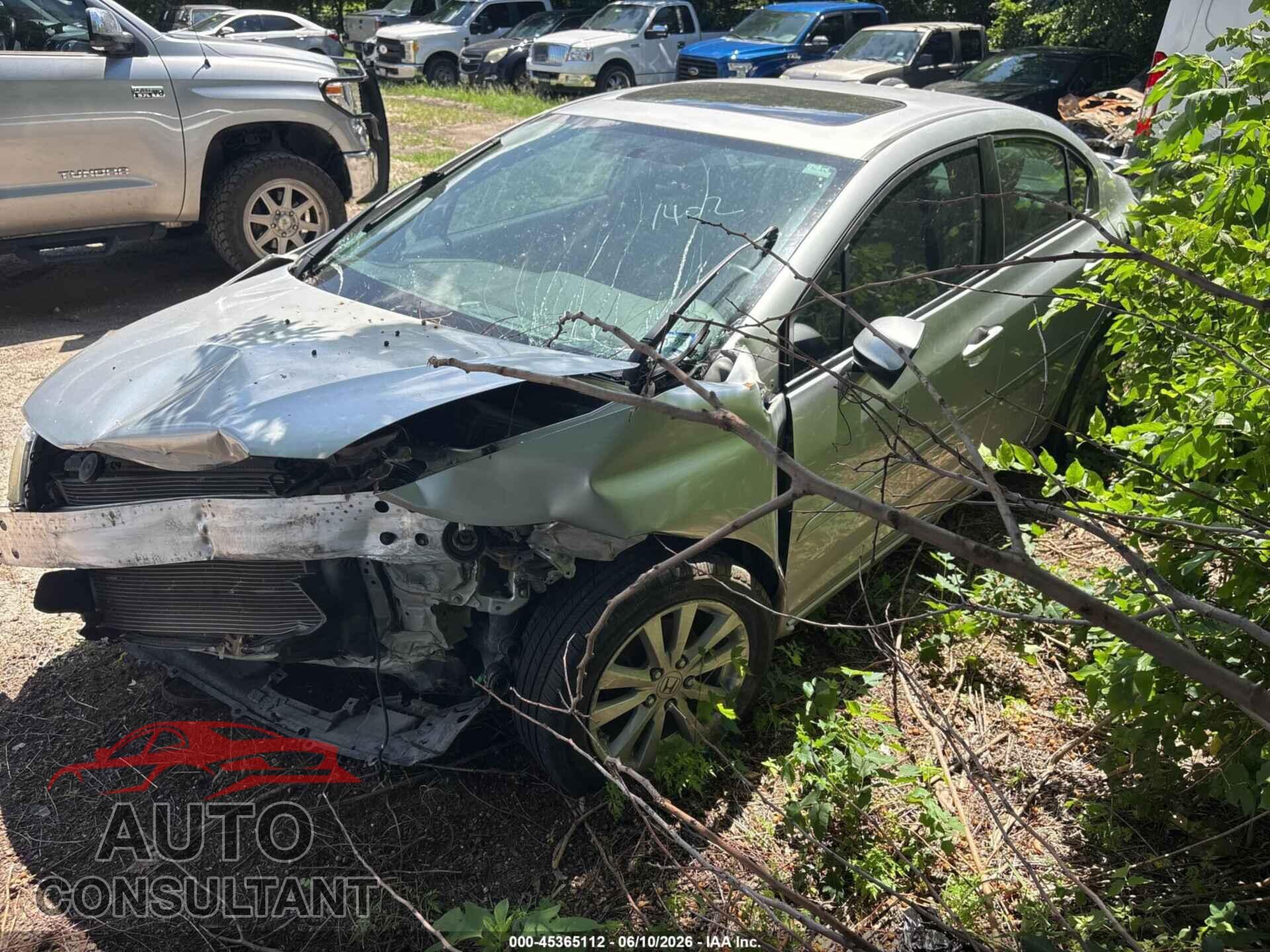 HONDA CIVIC 2012 - 19XFB2F91CE041402