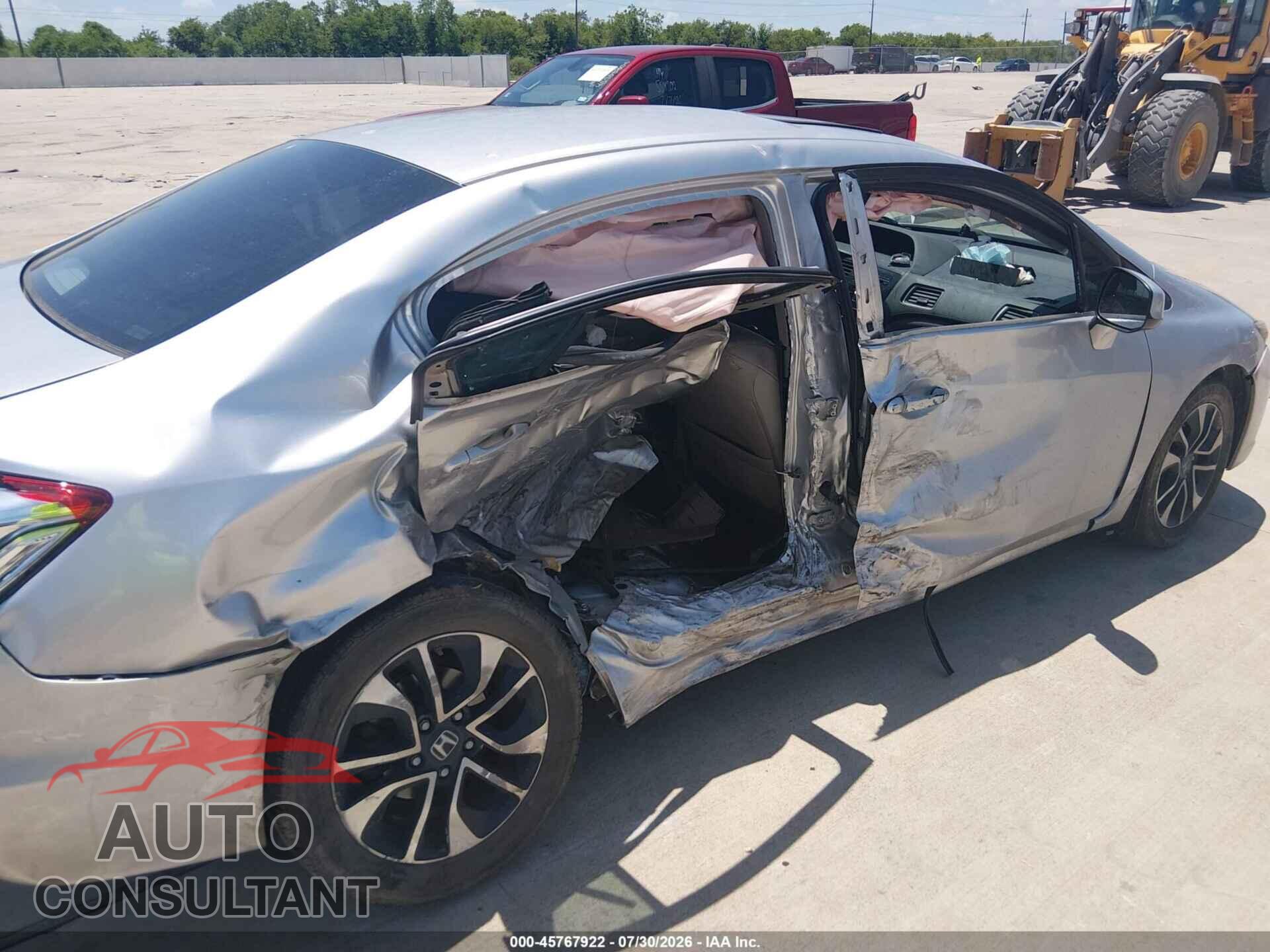 HONDA CIVIC 2013 - 19XFB2F94DE049530