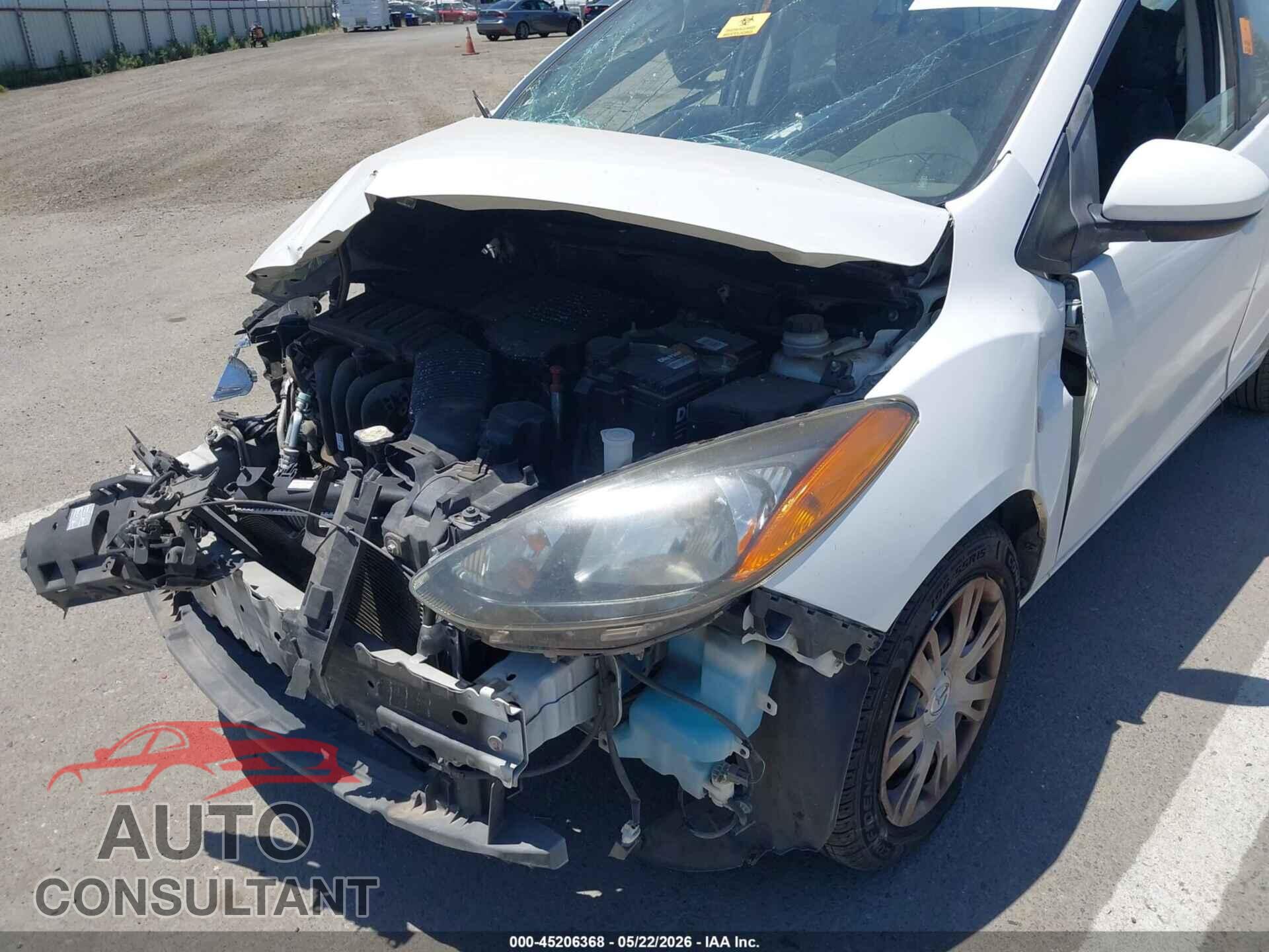 MAZDA MAZDA2 2012 - JM1DE1KZ8C0138149