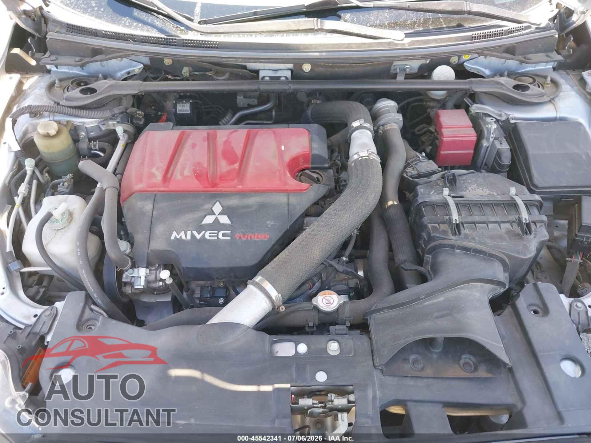 MITSUBISHI LANCER EVOLUTION 2015 - JA32W8FV8FU006606