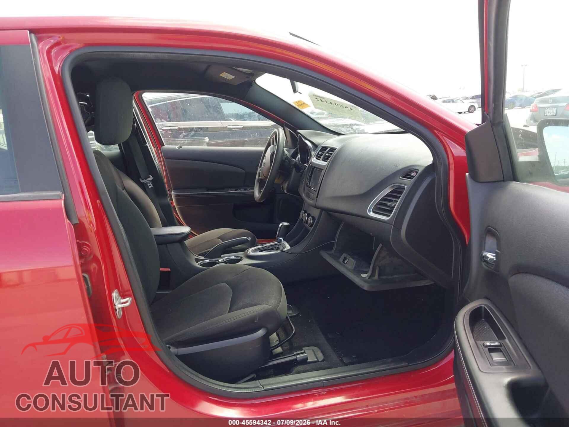 DODGE AVENGER 2013 - 1C3CDZAG5DN552785
