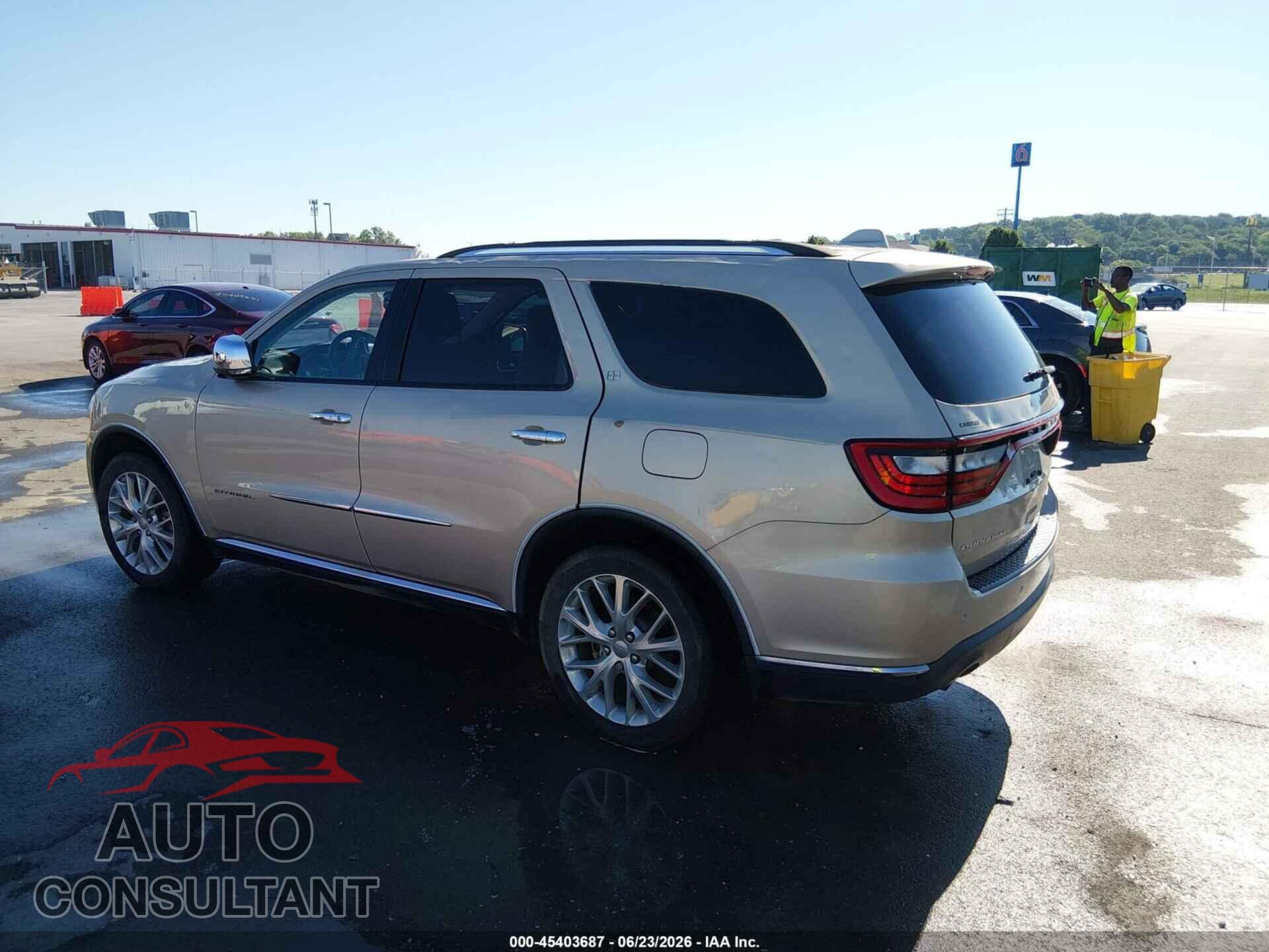 DODGE DURANGO 2015 - 1C4RDHEG3FC244054