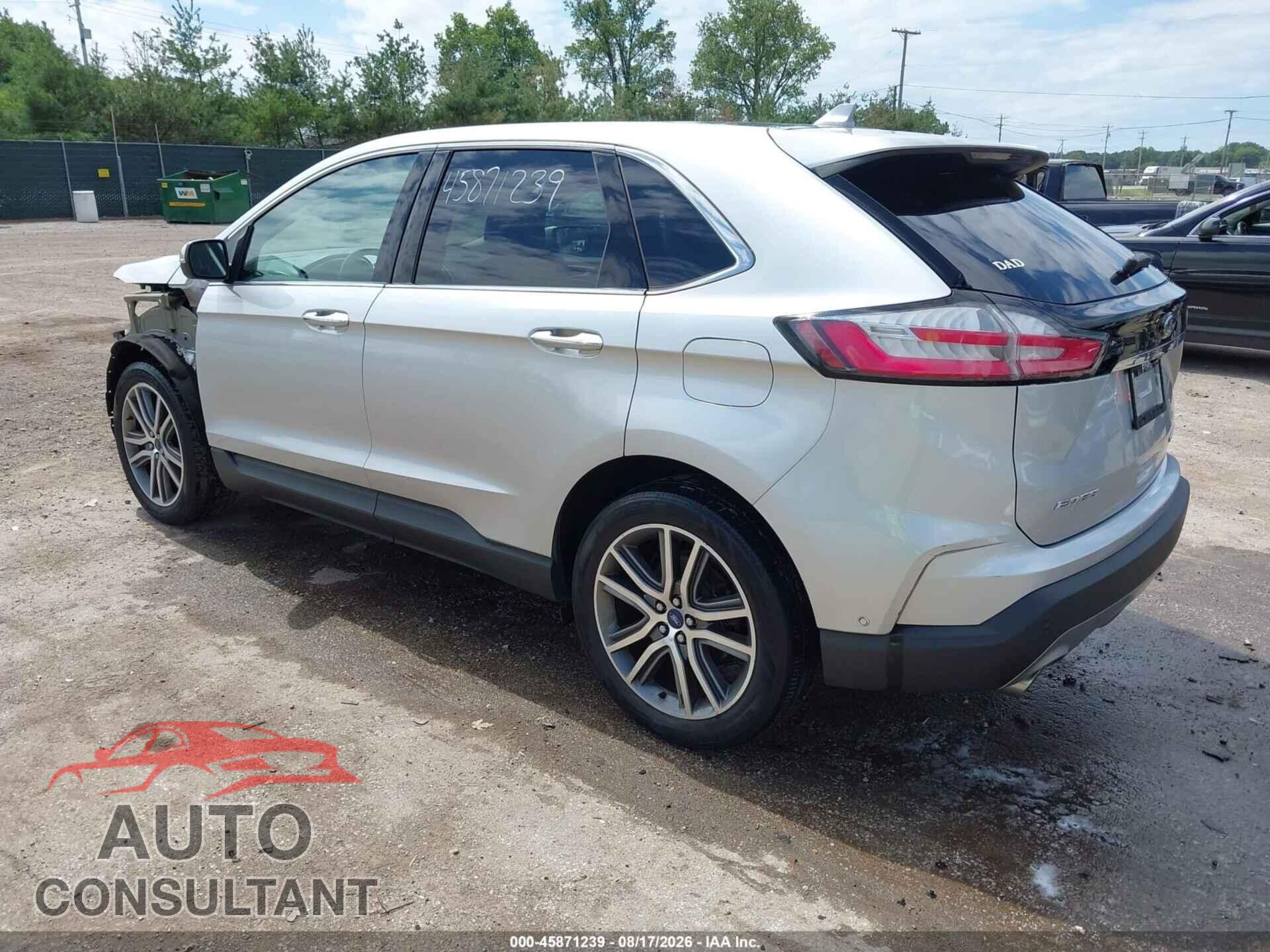 FORD EDGE 2019 - 2FMPK4K91KBC32969