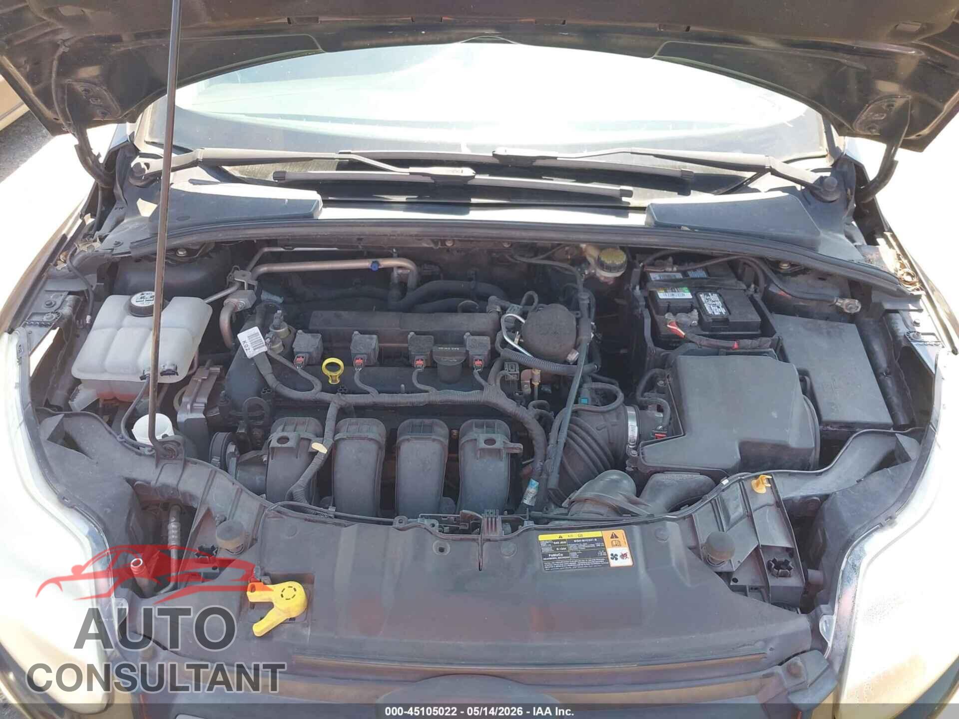 FORD FOCUS 2013 - 1FADP3F2XDL213216