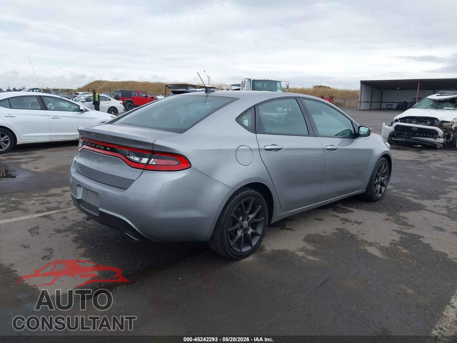 DODGE DART 2015 - 1C3CDFBBXFD330835