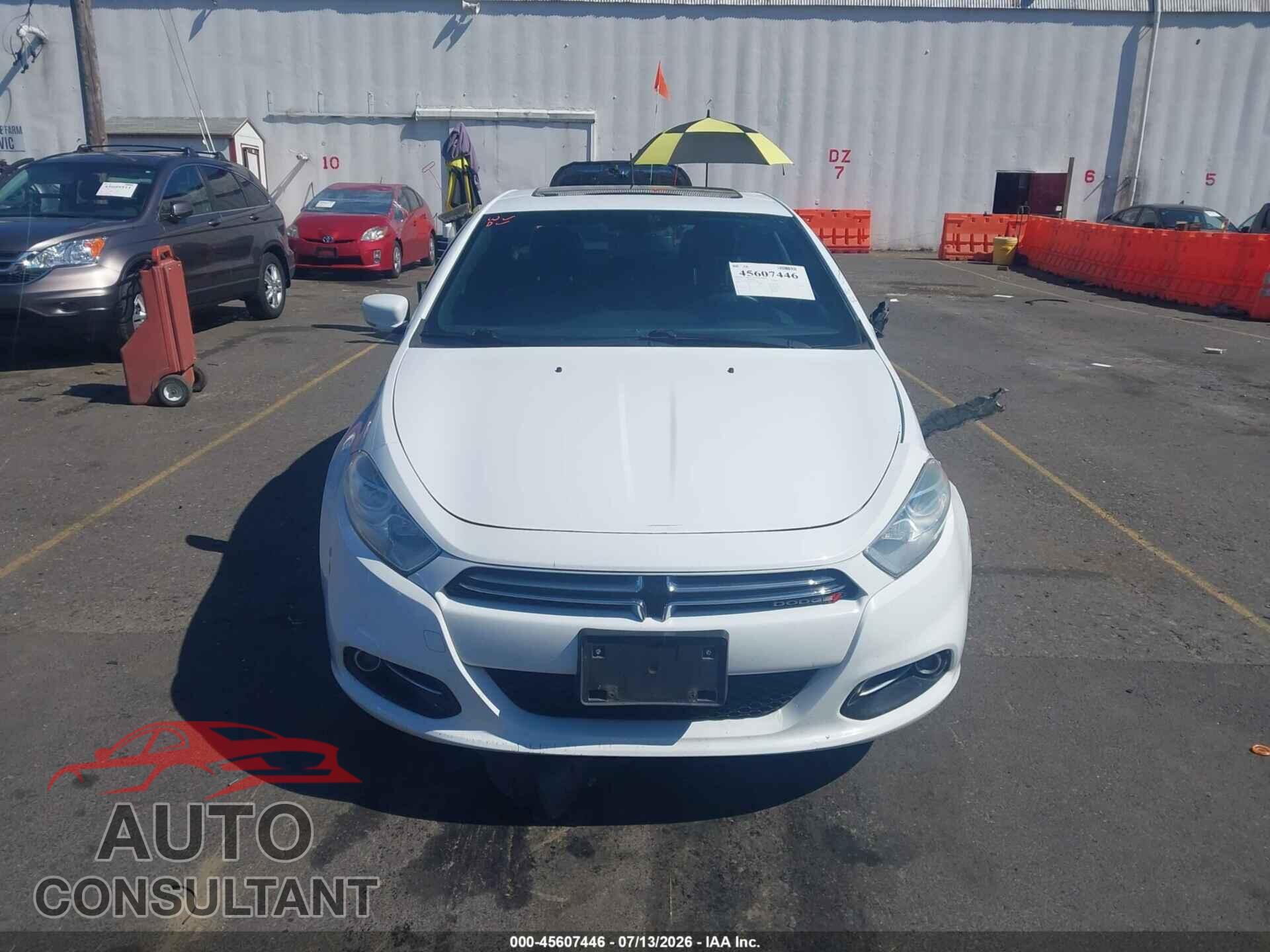 DODGE DART 2013 - 1C3CDFCH7DD323728