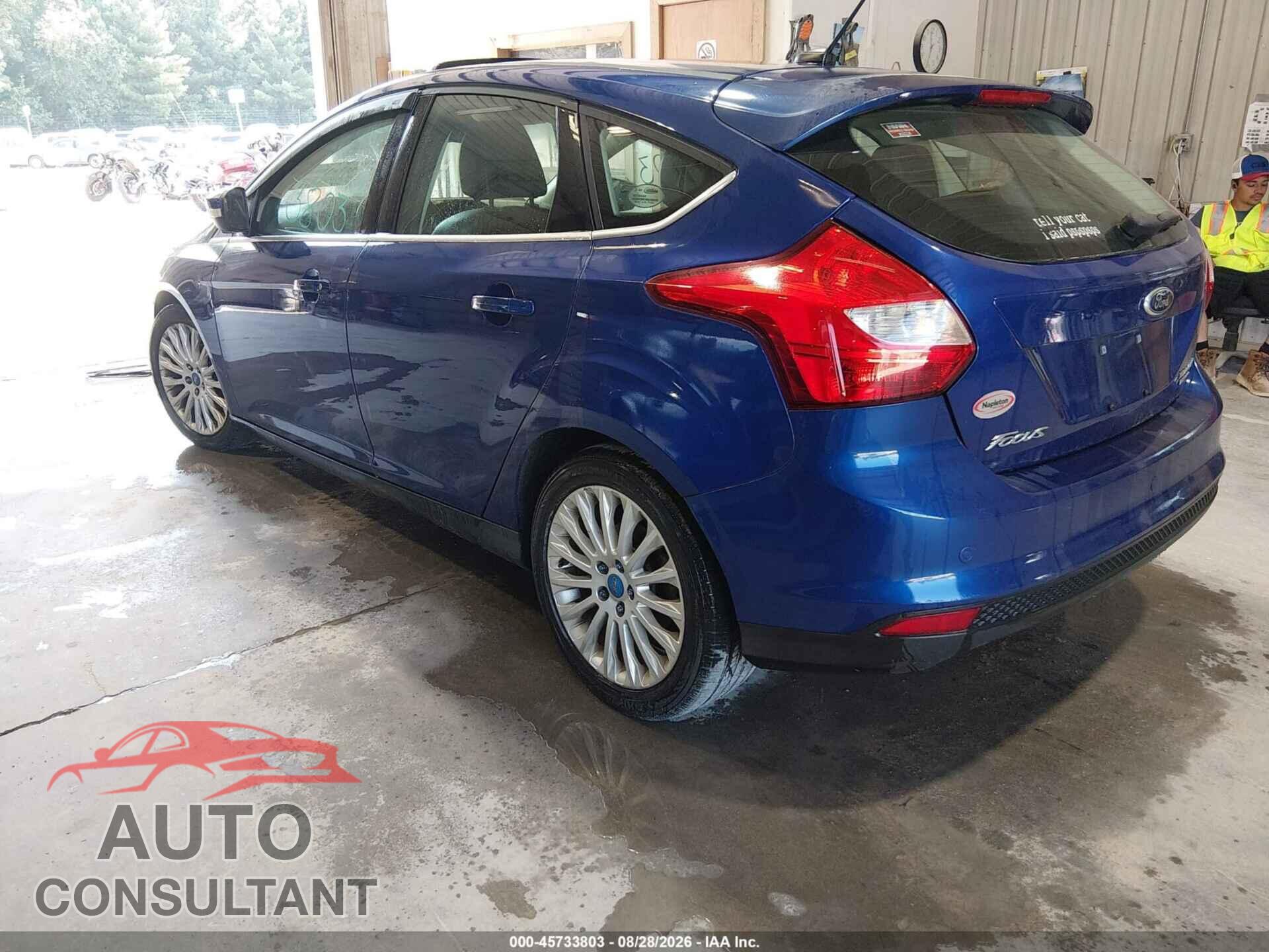 FORD FOCUS 2012 - 1FAHP3N27CL408689