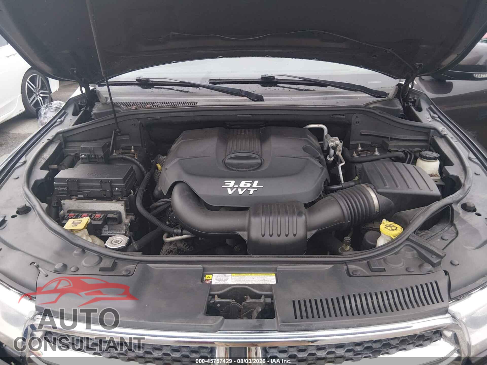 DODGE DURANGO 2012 - 1C4RDJDG5CC197923