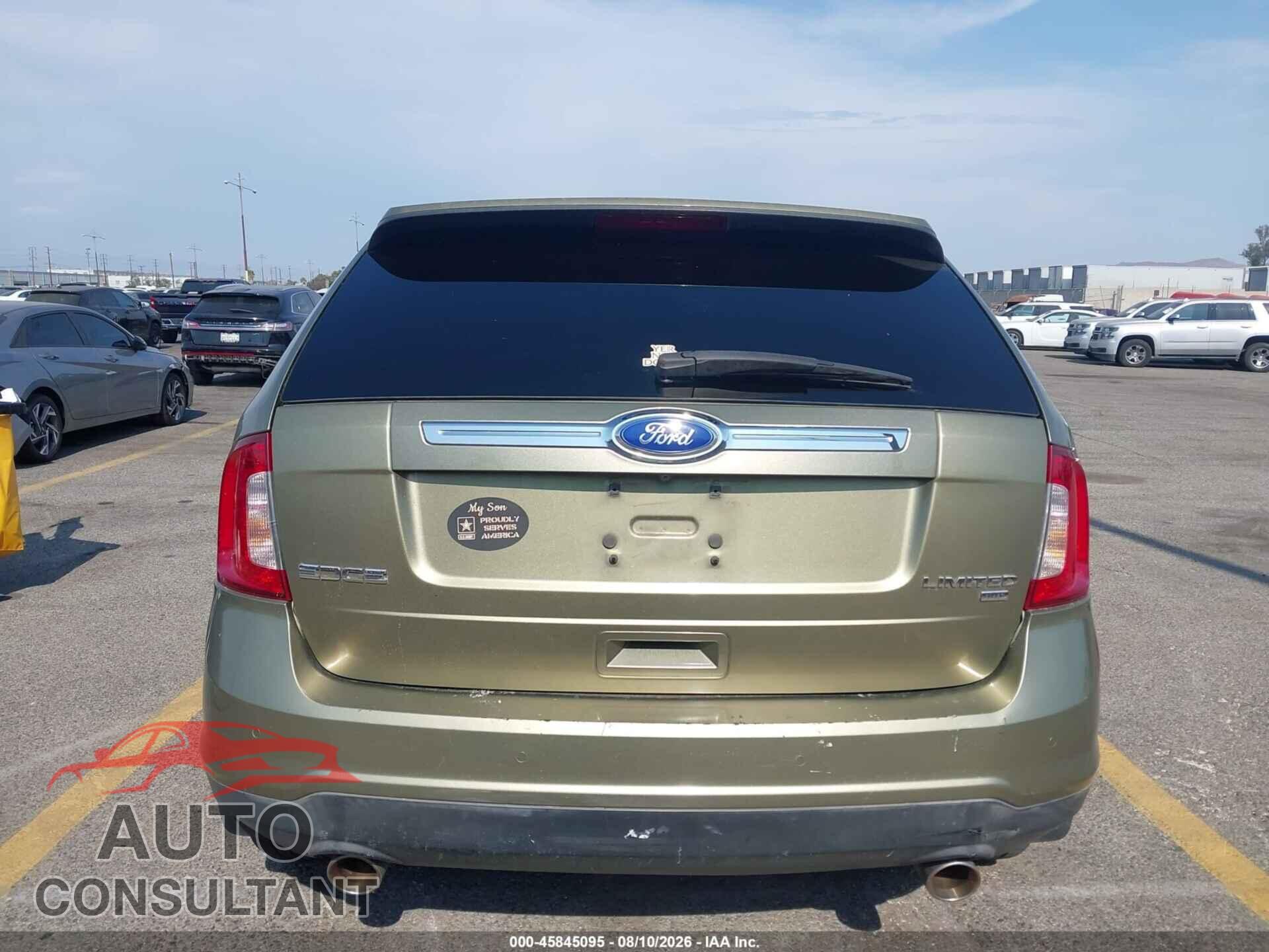 FORD EDGE 2012 - 2FMDK4KC9CBA70203