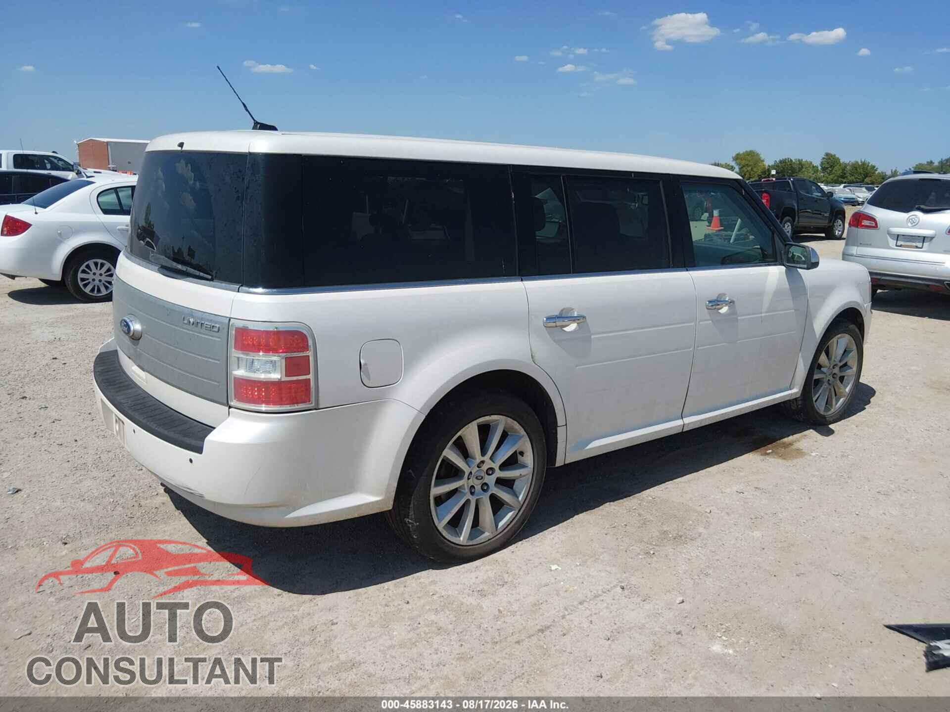 FORD FLEX 2011 - 2FMGK5DC4BBD24124