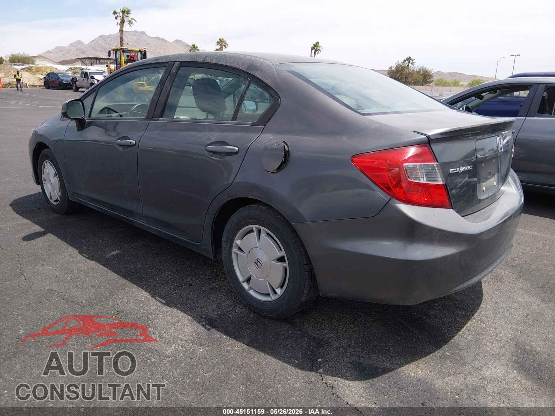 HONDA CIVIC 2012 - 2HGFB2F68CH517849
