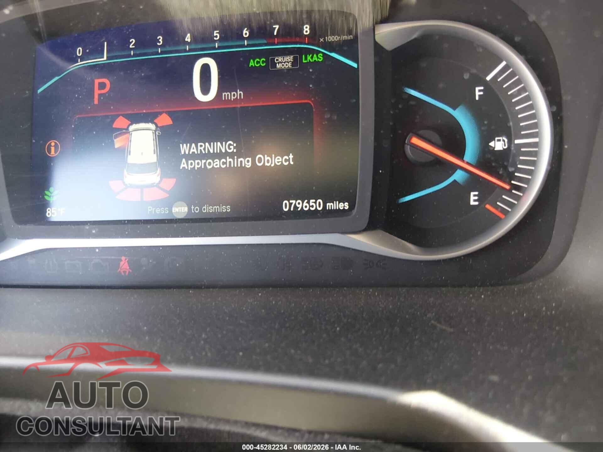 HONDA PILOT 2020 - 5FNYF5H98LB017748