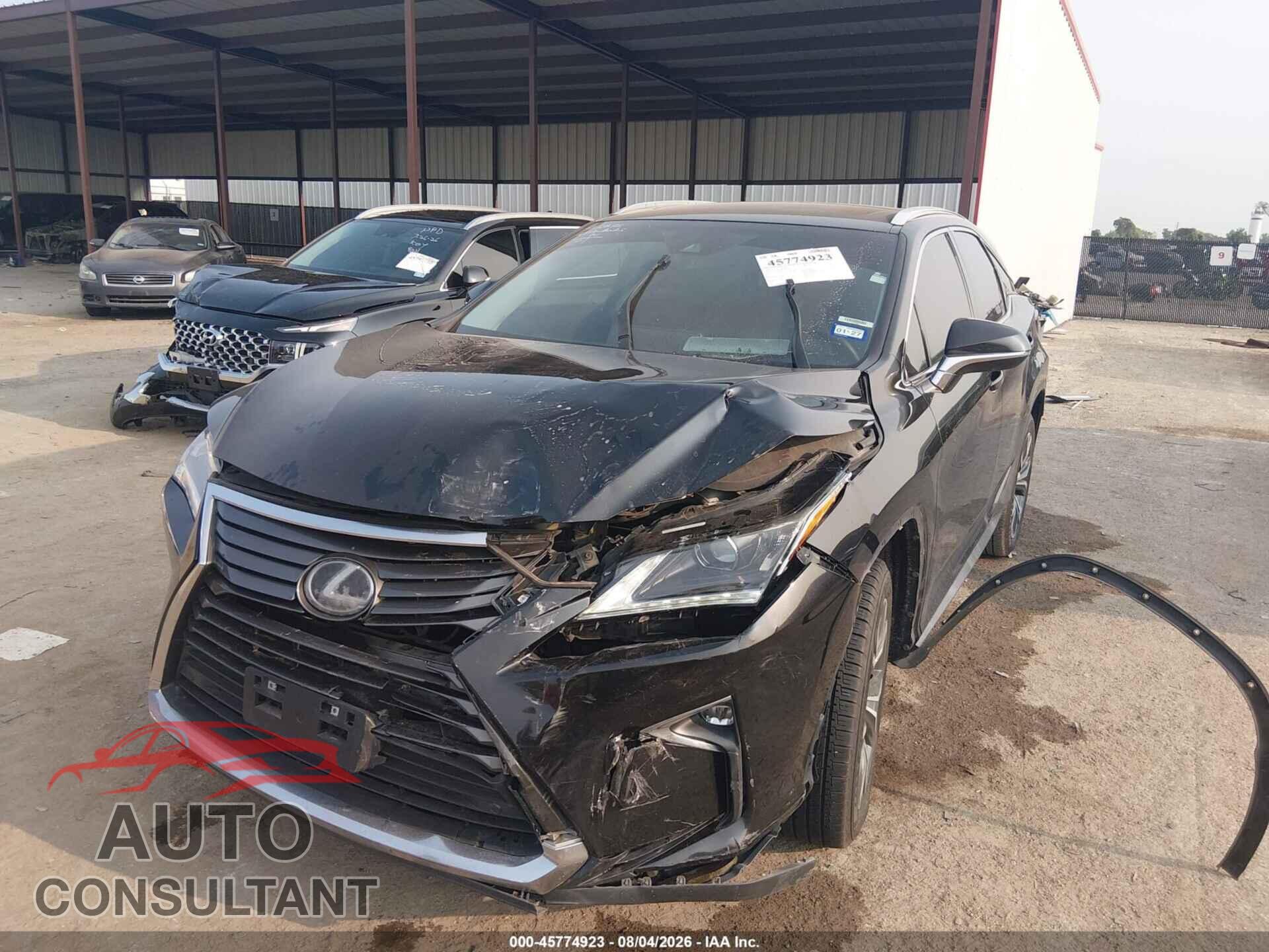 LEXUS RX 350 2017 - 2T2ZZMCA9HC068951