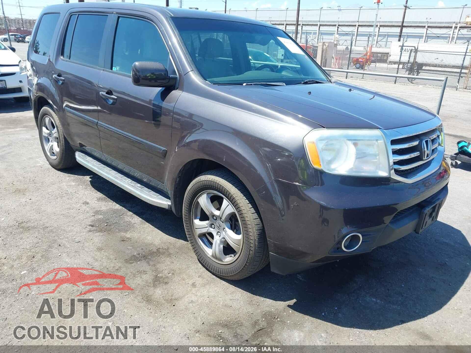 HONDA PILOT 2012 - 5FNYF4H46CB006455