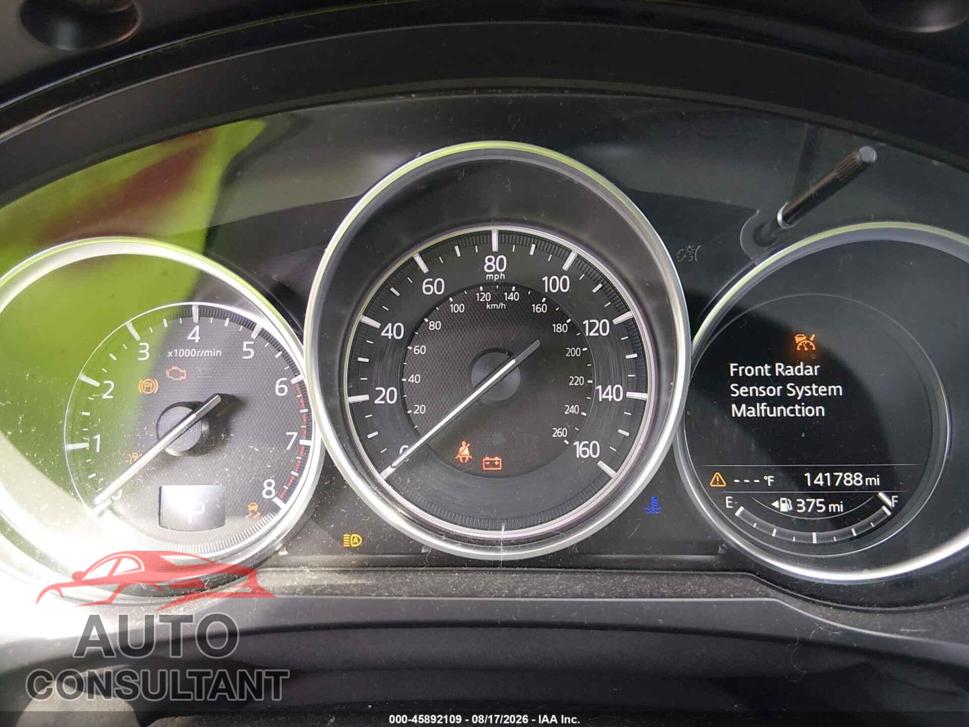 MAZDA CX-9 2017 - JM3TCADY3H0140850
