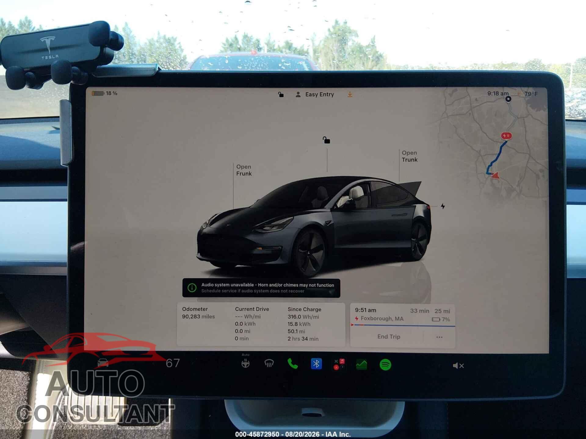 TESLA MODEL 3 2022 - 5YJ3E1EB6NF271216