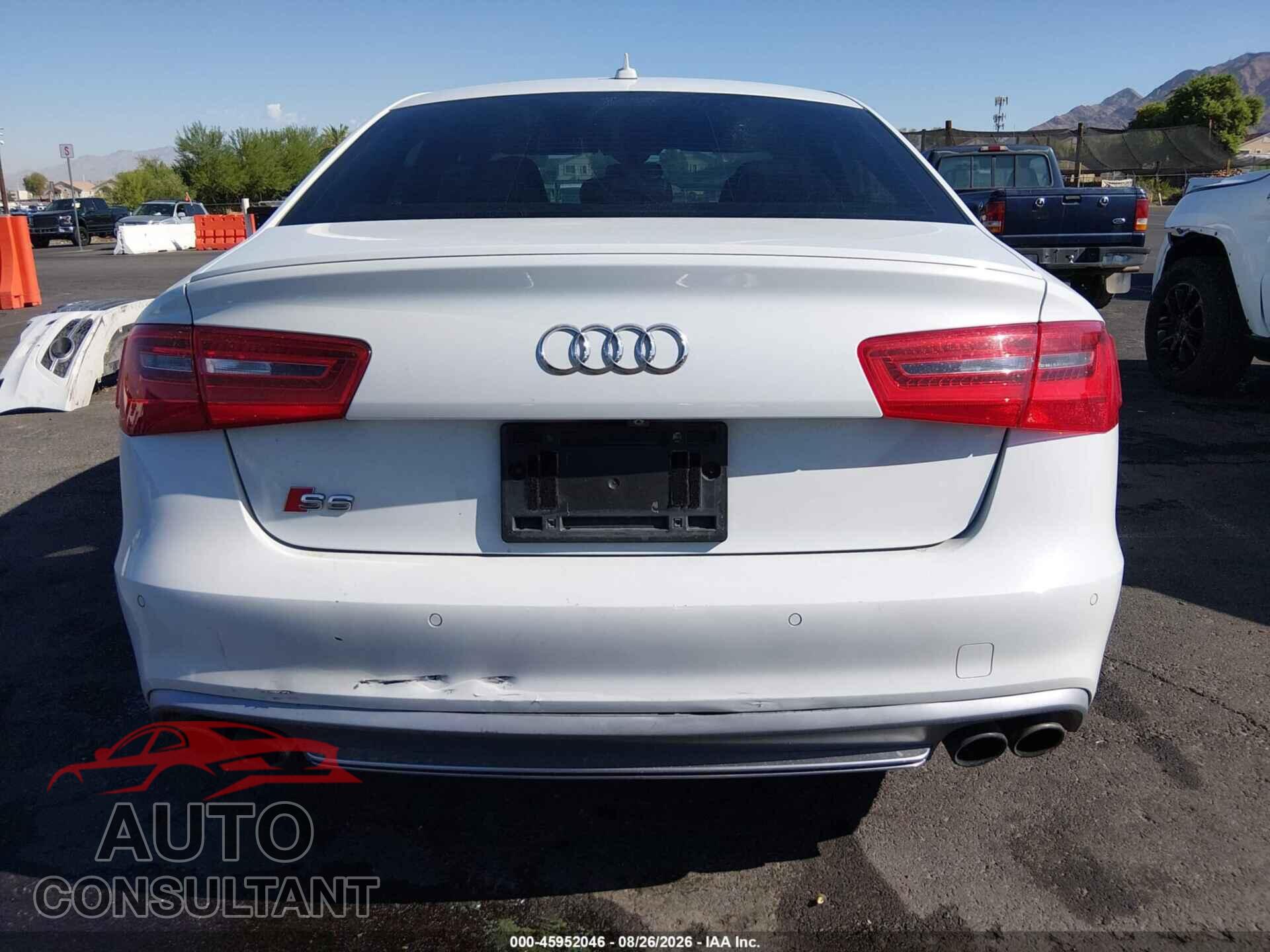 AUDI S6 2013 - WAUJ2AFC8DN026423