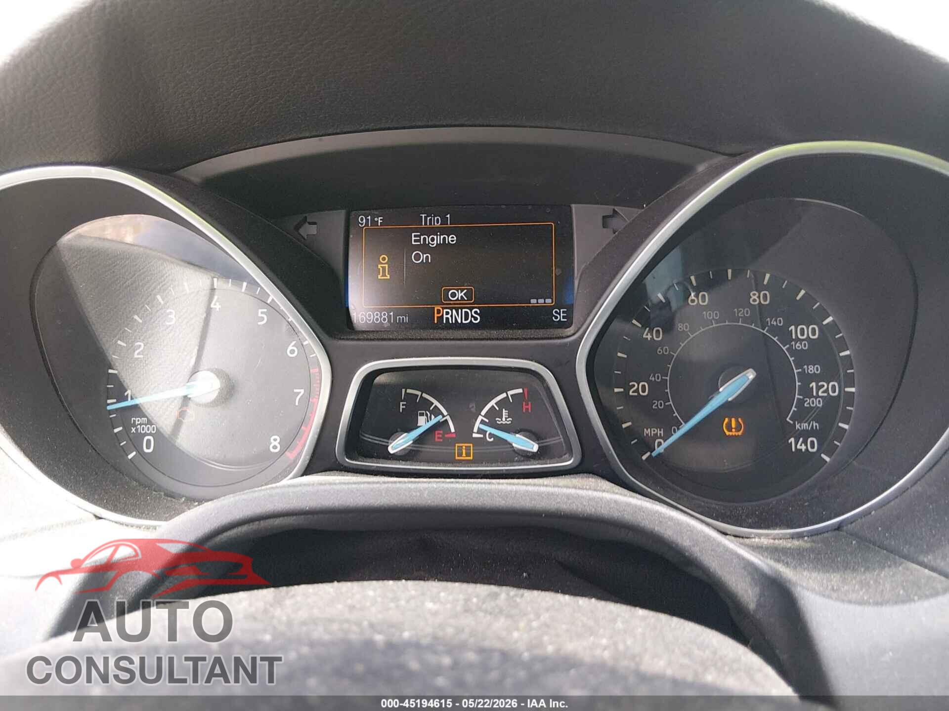 FORD FOCUS 2016 - 1FADP3K27GL330147