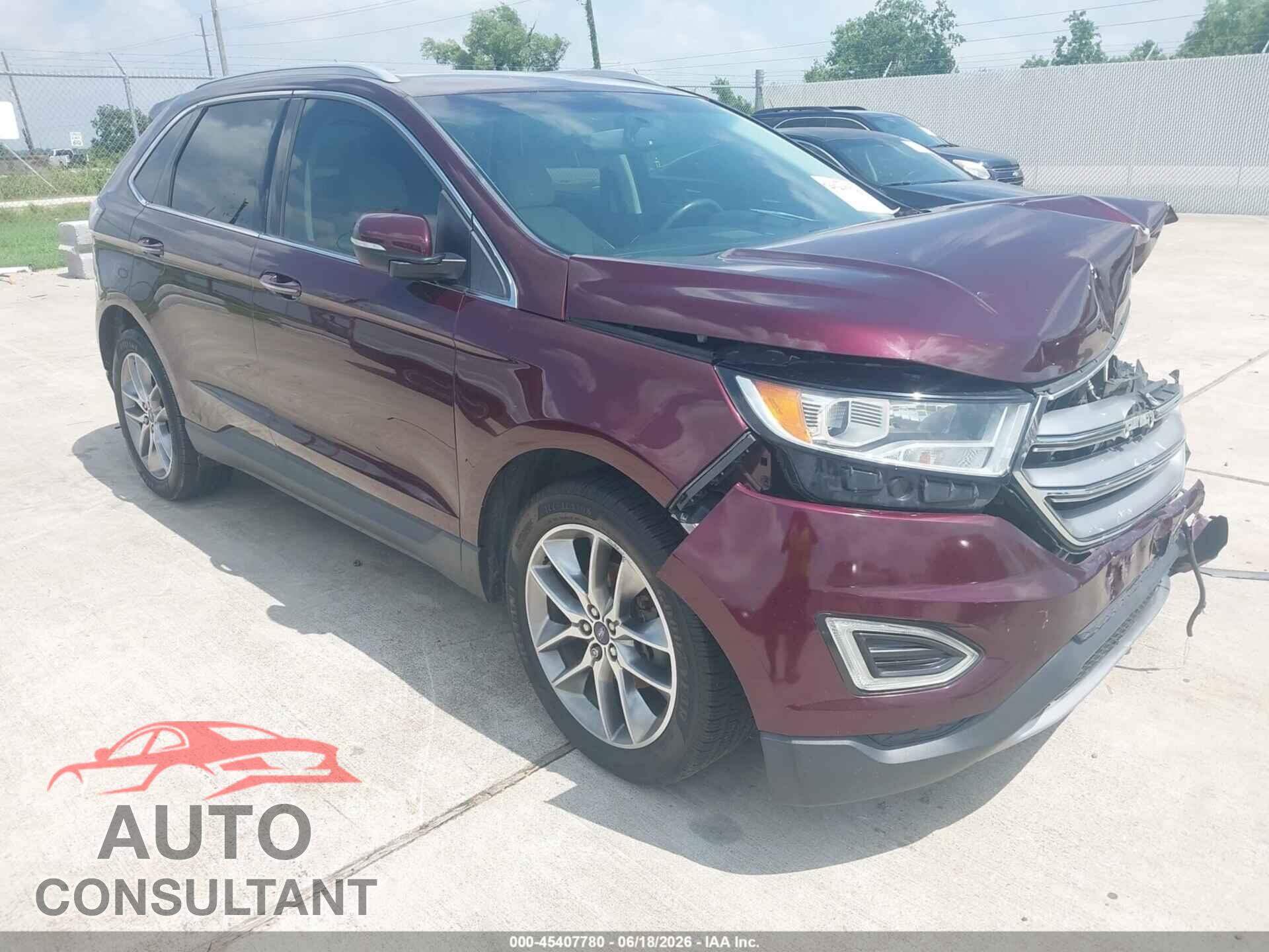 FORD EDGE 2017 - 2FMPK3K94HBC01346