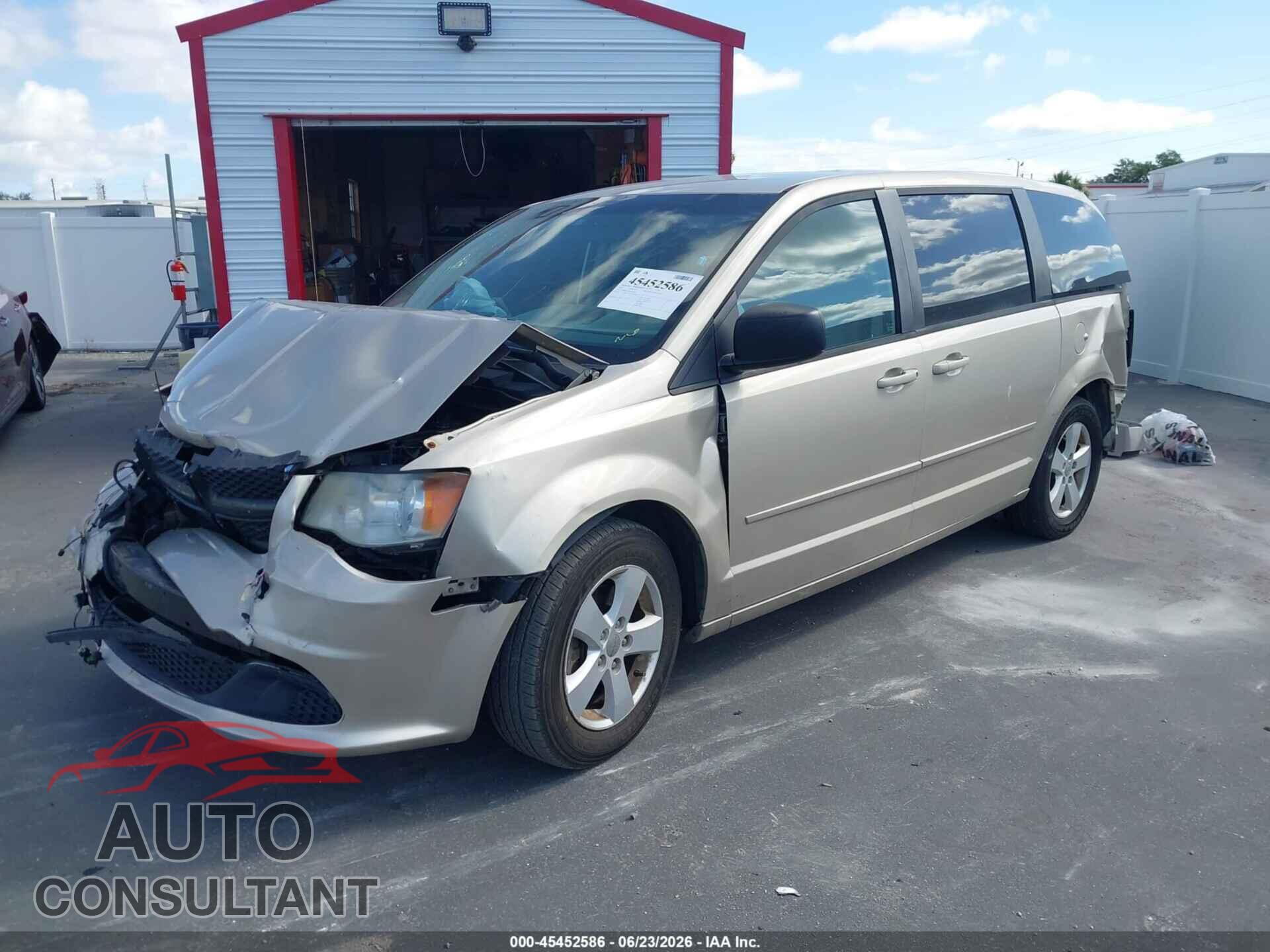 DODGE GRAND CARAVAN 2013 - 2C4RDGBG7DR585248