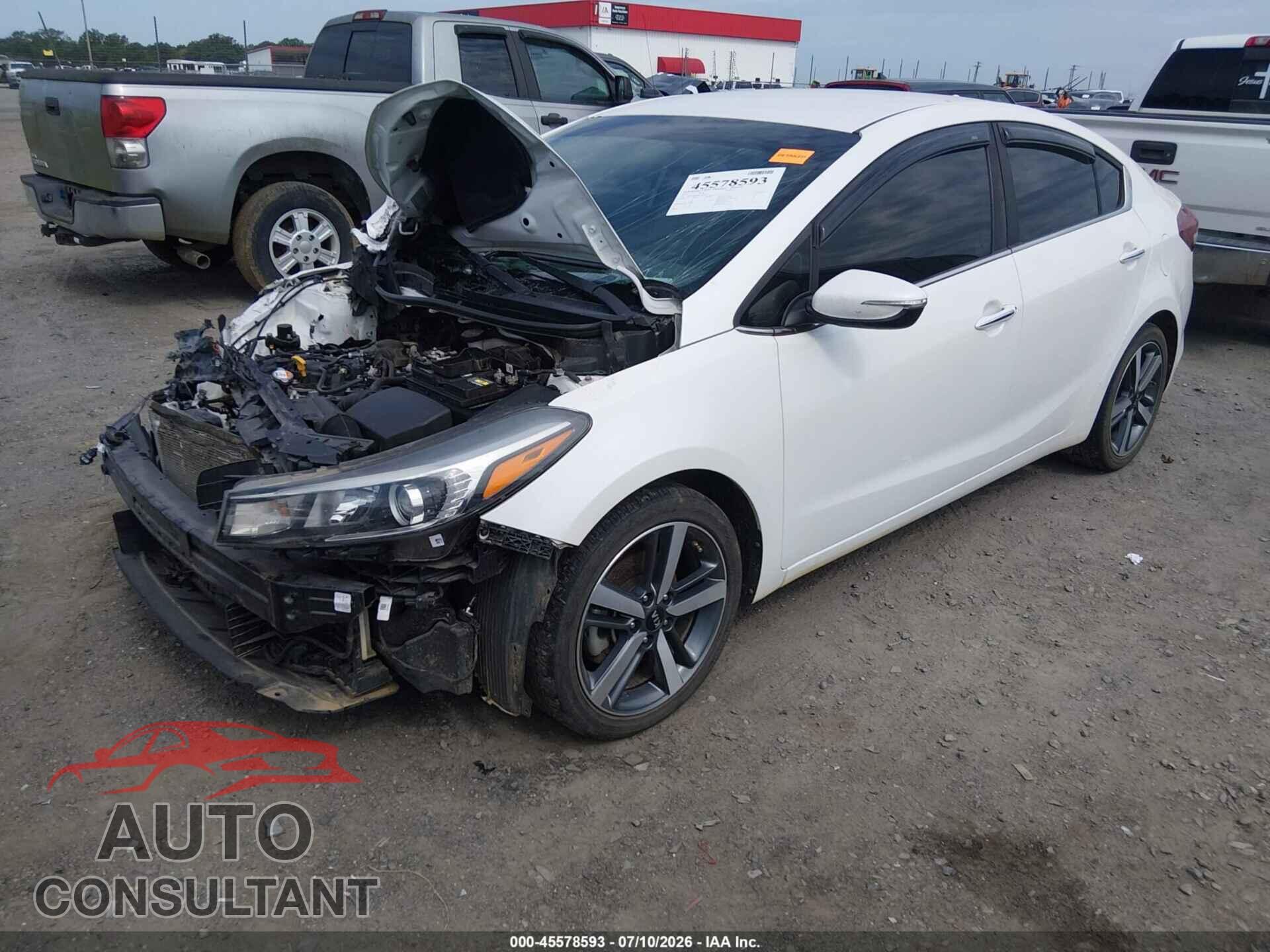 KIA FORTE 2017 - 3KPFL4A85HE125687