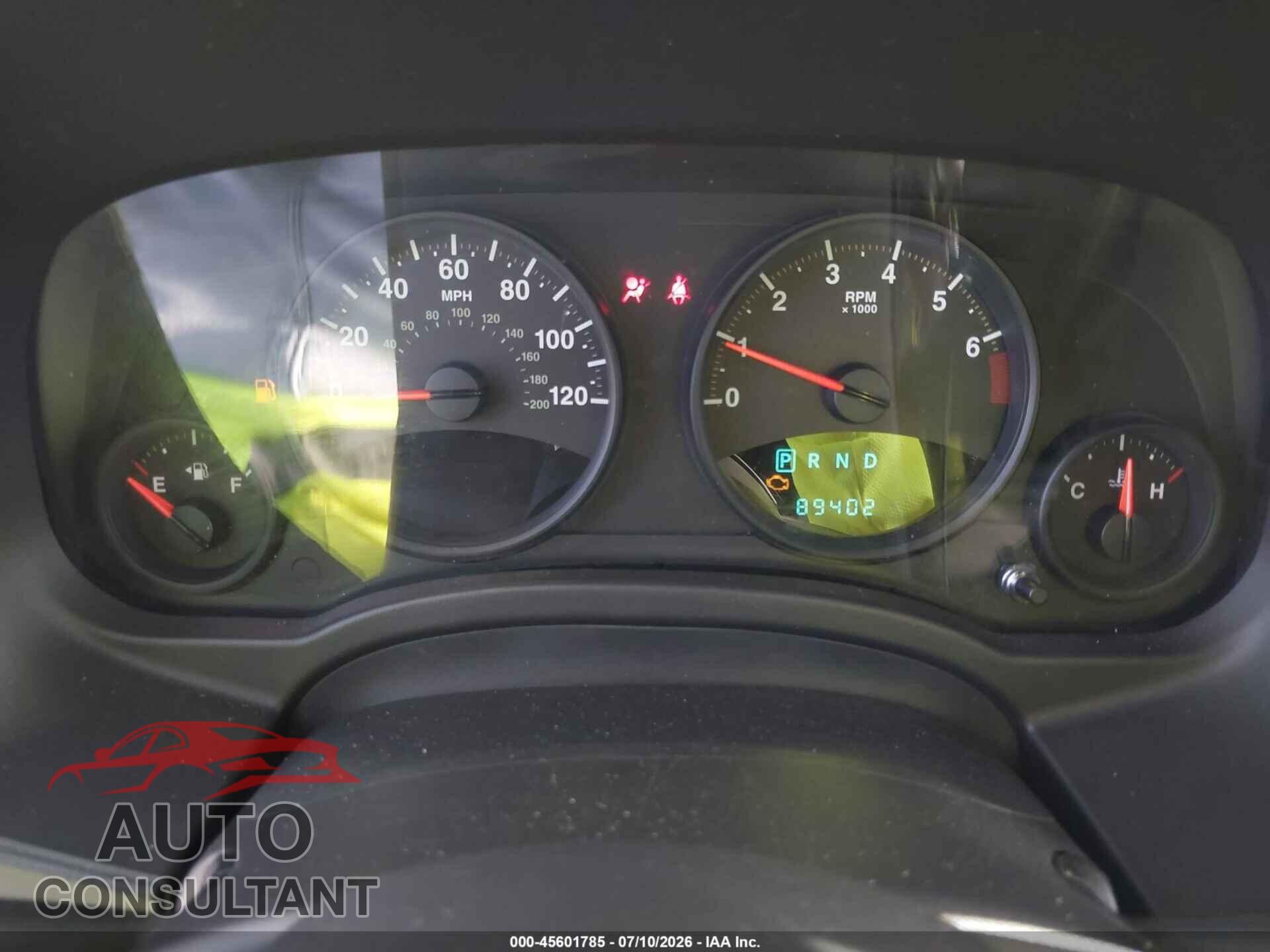 JEEP COMPASS 2011 - 1J4NT1FB2BD248641