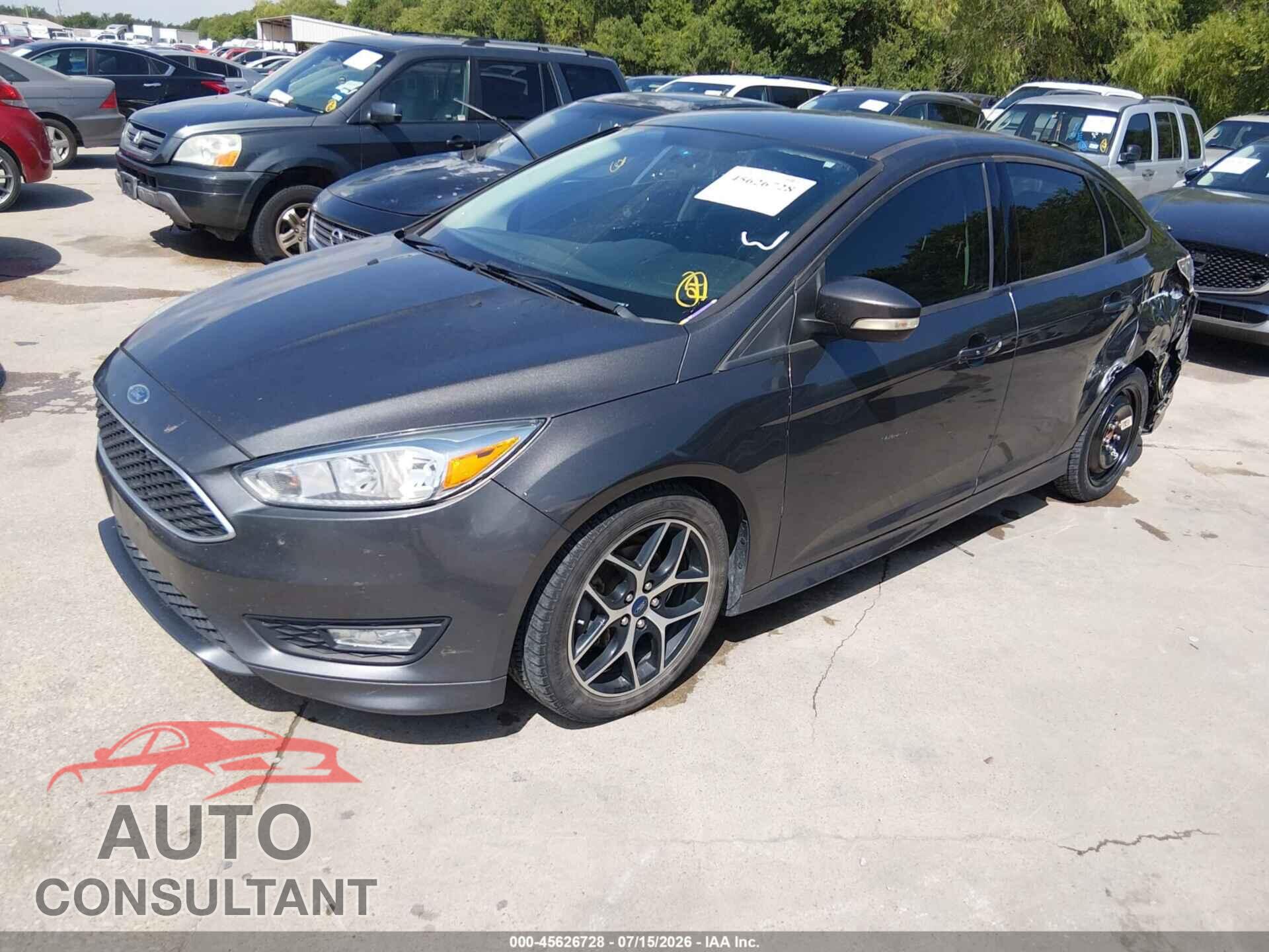 FORD FOCUS 2016 - 1FADP3F29GL293452