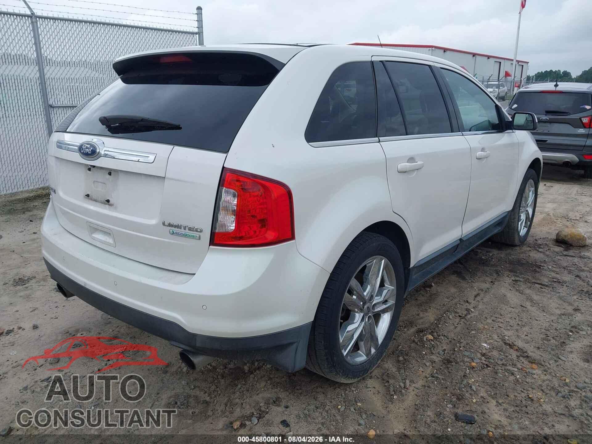 FORD EDGE 2012 - 2FMDK3K91CBA58660