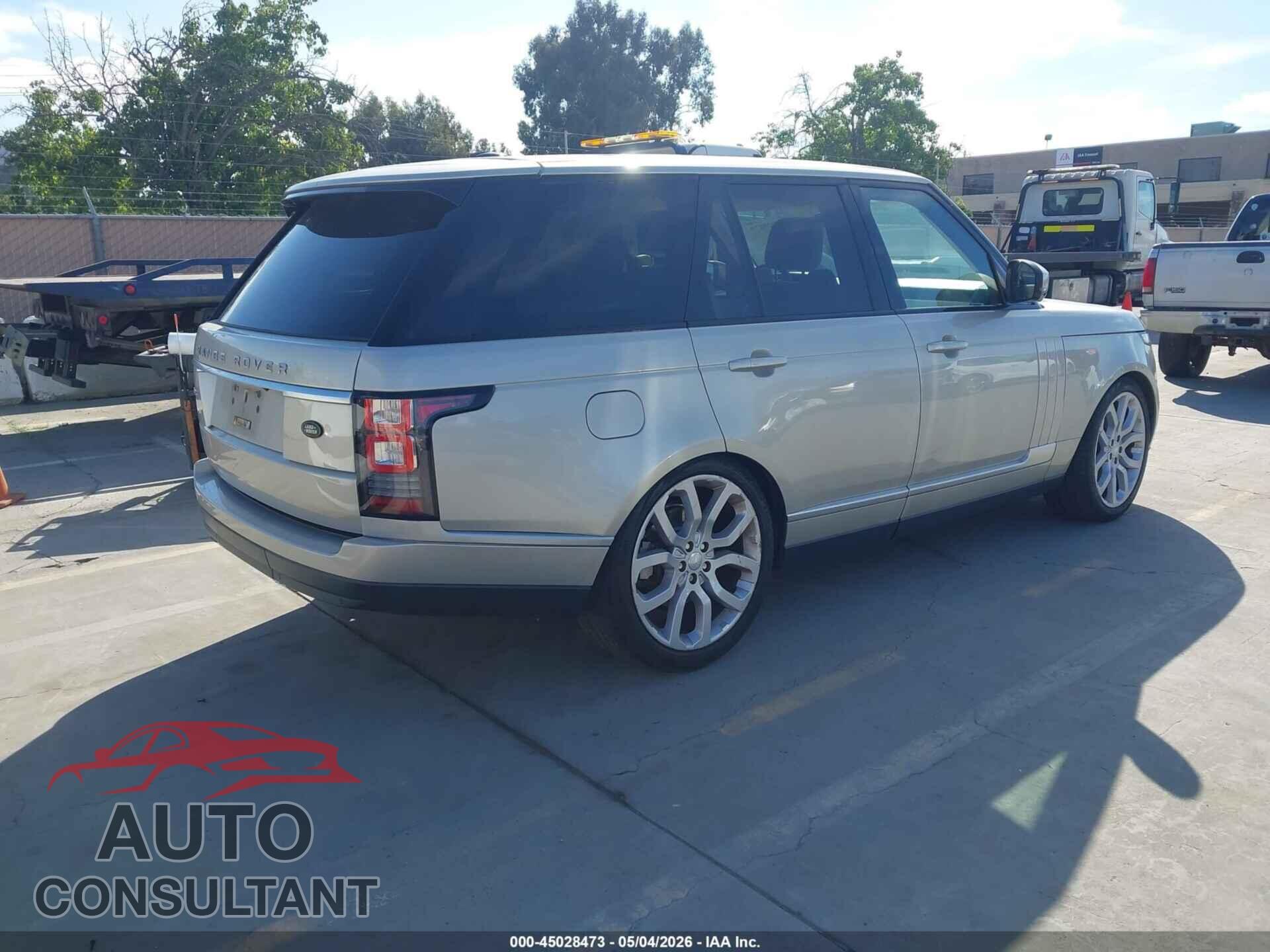 LAND ROVER RANGE ROVER 2014 - SALGS2VF9EA128880