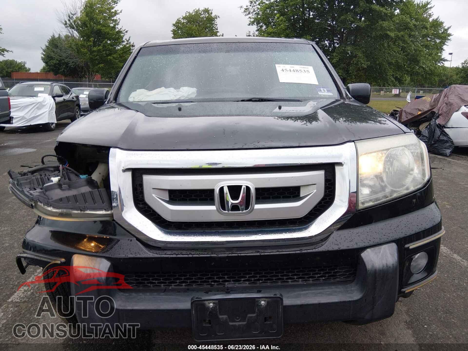 HONDA PILOT 2011 - 5FNYF4H58BB027380