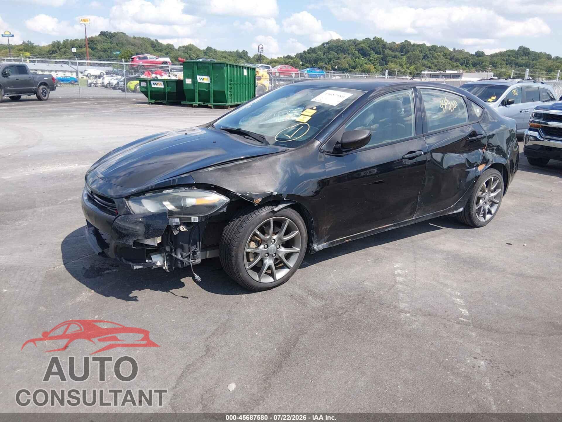 DODGE DART 2014 - 1C3CDFBBXED698849