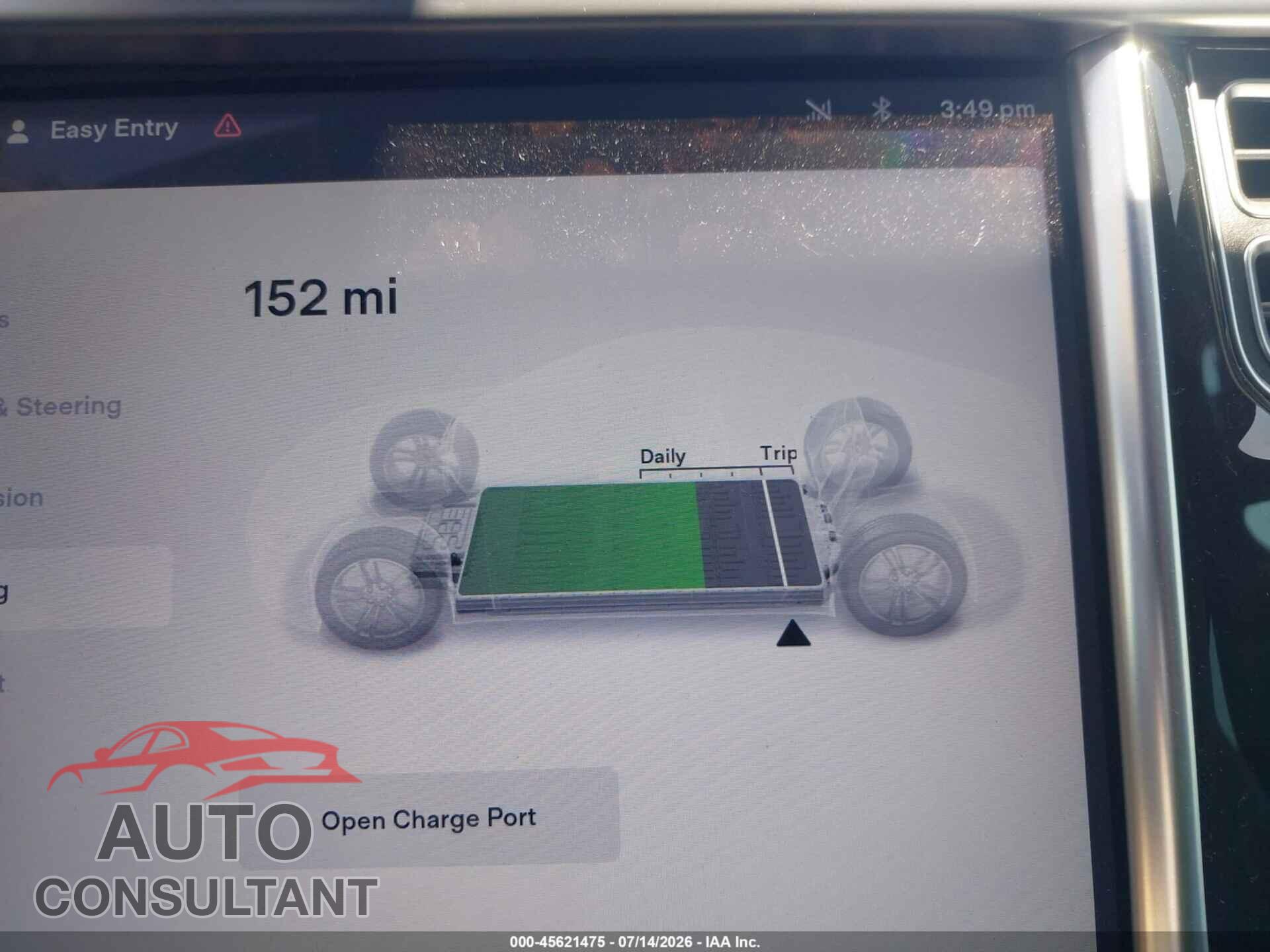 TESLA MODEL S 2015 - 5YJSA1E4XFF102181