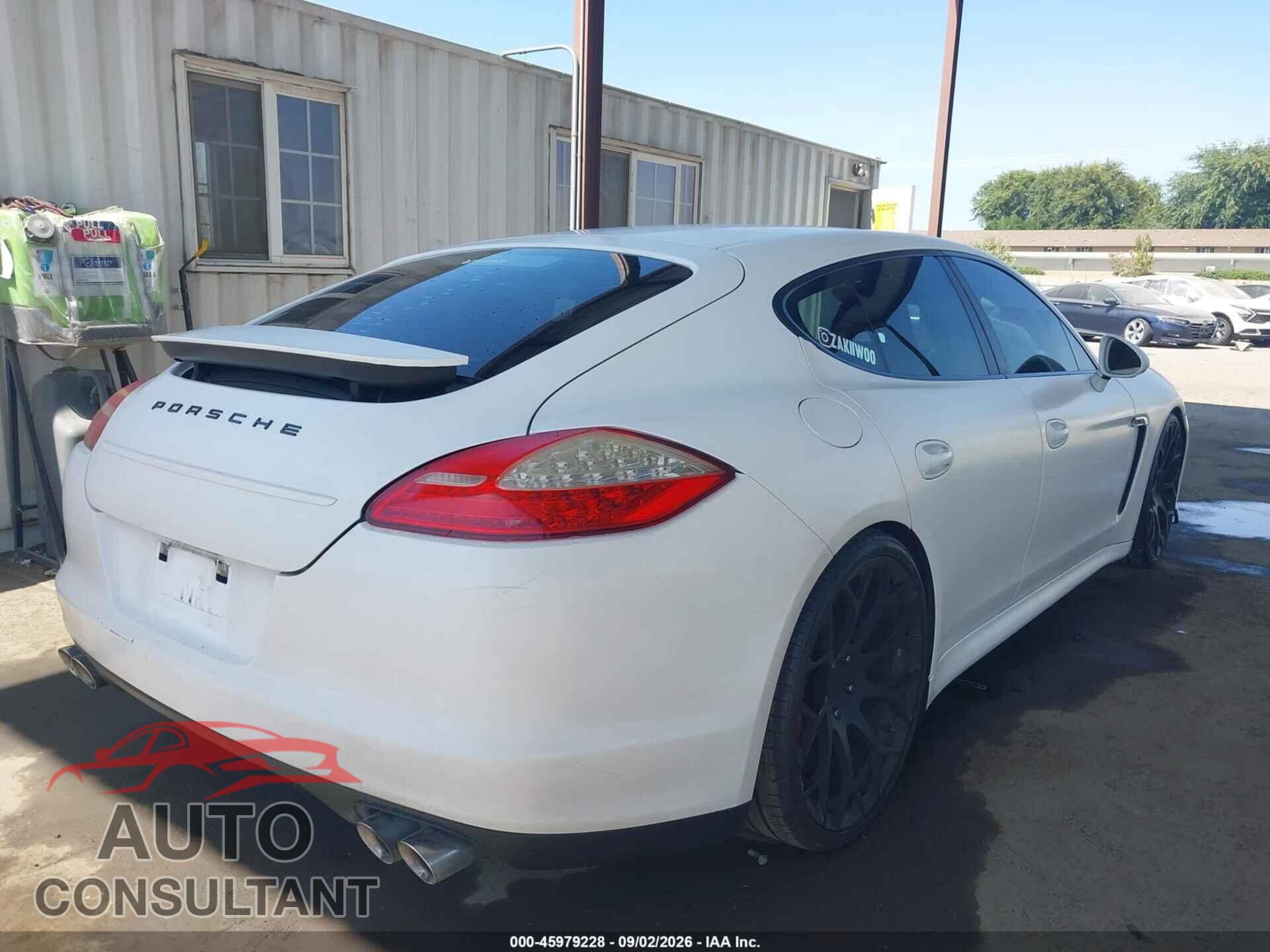 PORSCHE PANAMERA 2011 - WP0AA2A76BL018075