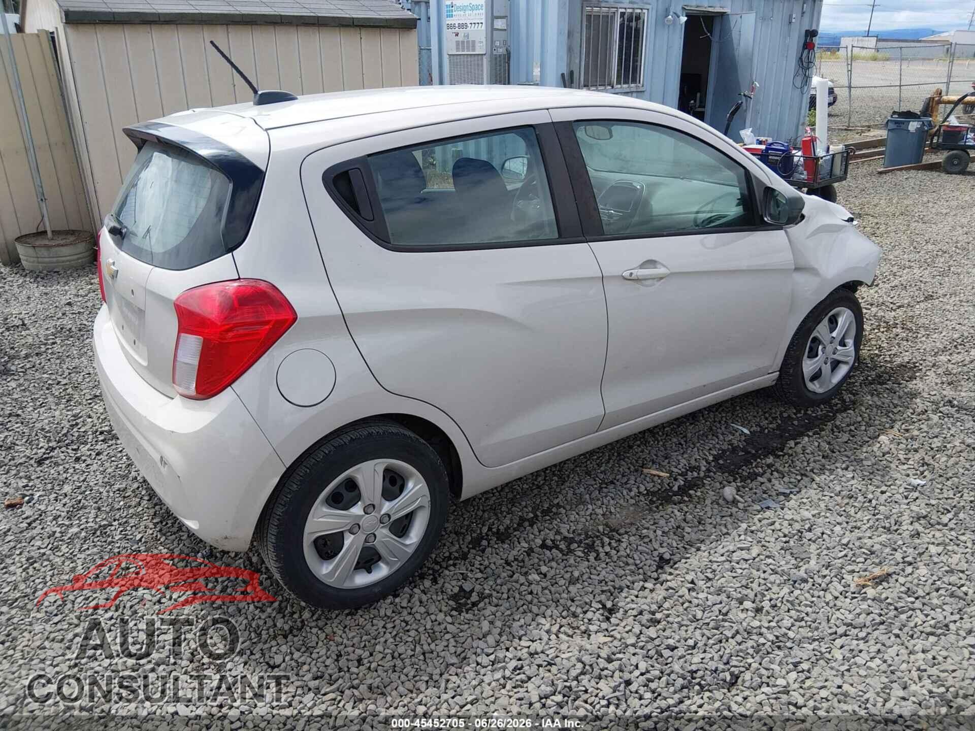 CHEVROLET SPARK 2019 - KL8CB6SA1KC816628