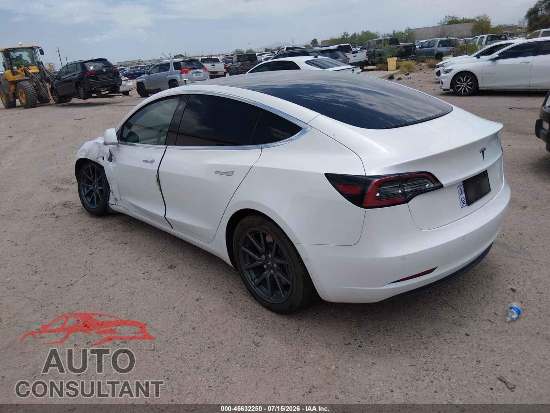 TESLA MODEL 3 2019 - 5YJ3E1EA7KF401331